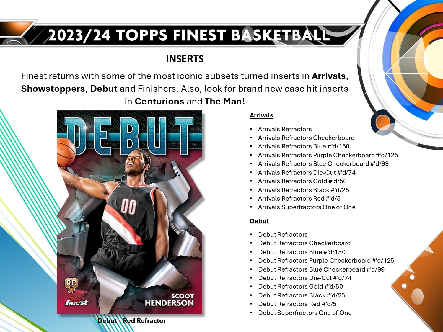Topps Finest Basketball 2023/24 - Hobby Box、mySite、waistdrama