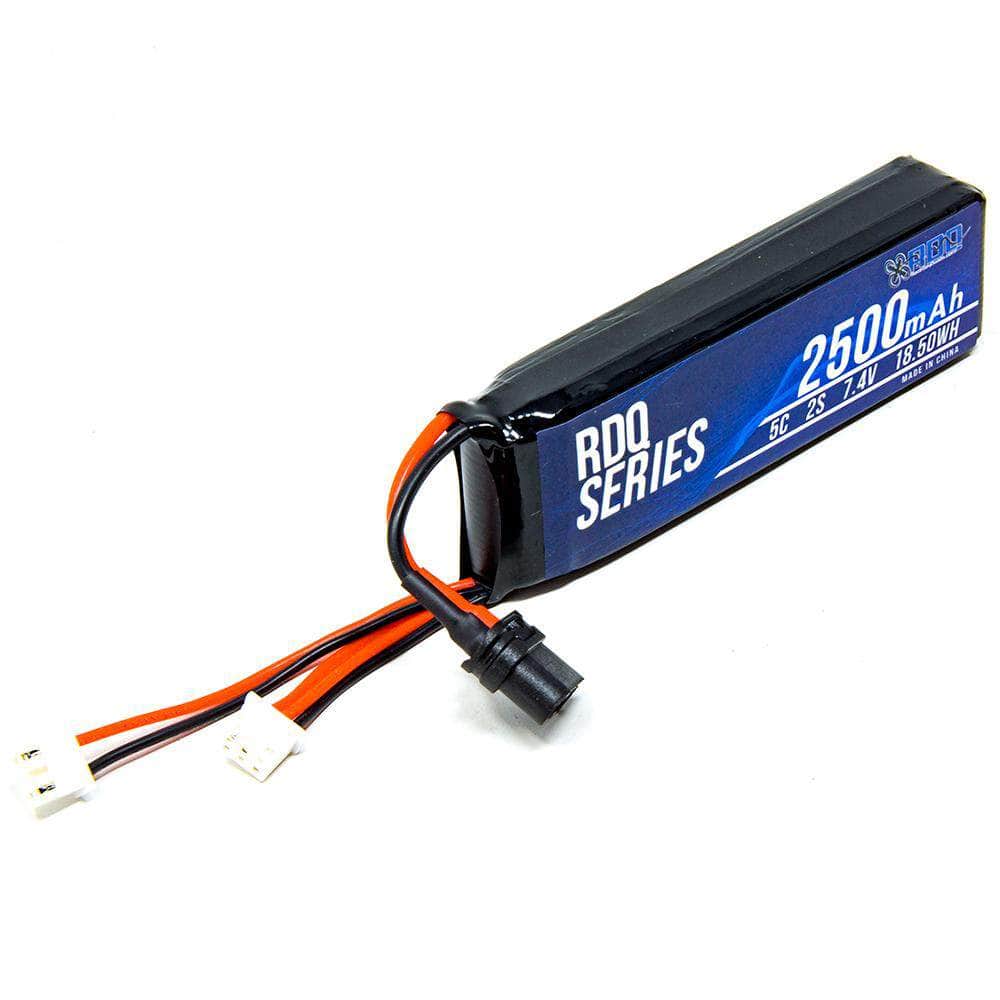  RDQ Series 7.4V 2S 2500mAh 5C LiPo Battery for Taranis X9D 2019 - XT60 & JST-XH、mySite、merchandisen