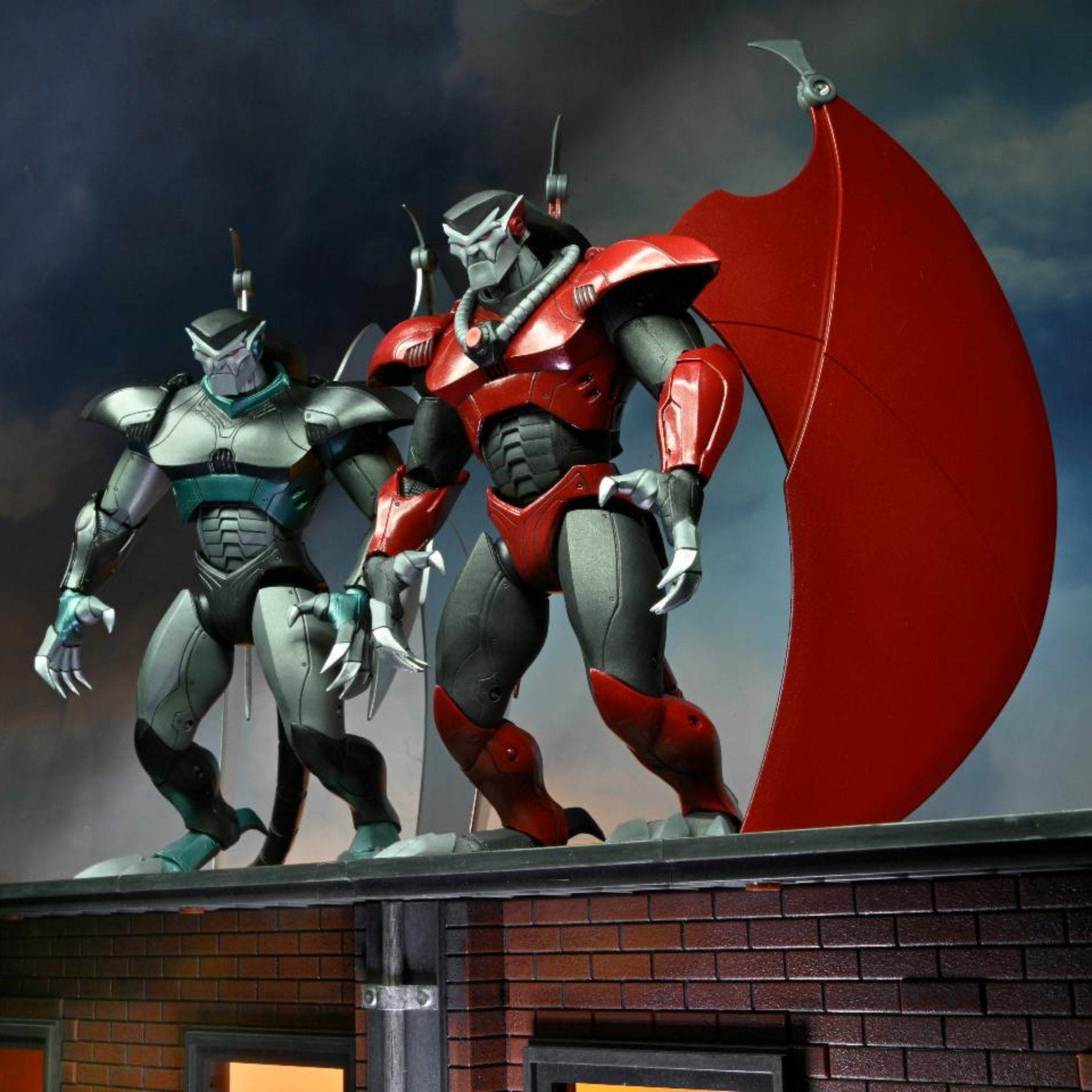 NECA Gargoyles Ultimate Armored David Xanatos、mySite、hgirdovlk