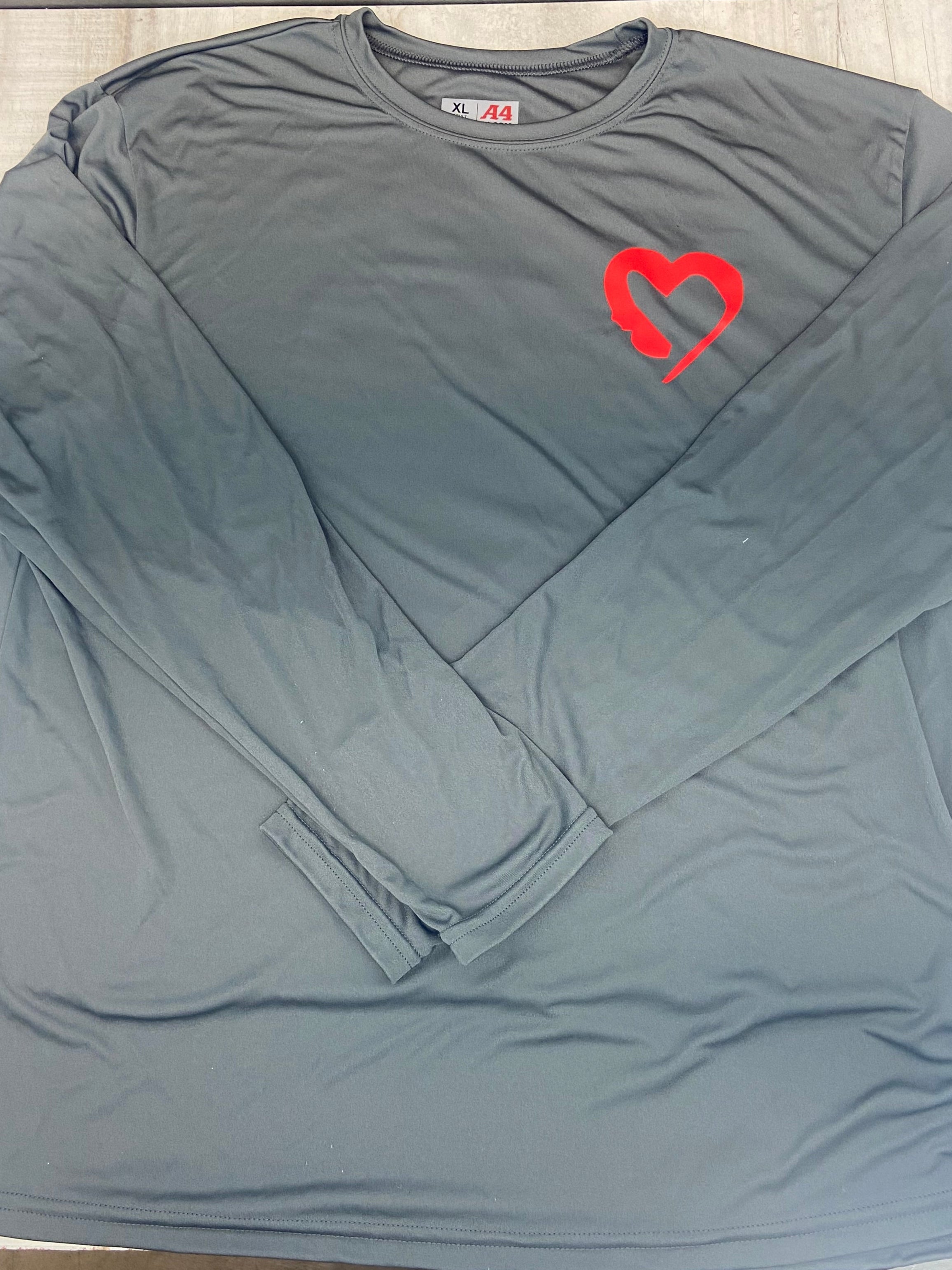 Grey HOI Long Sleeve Shirt、mySite、garagedoors4me