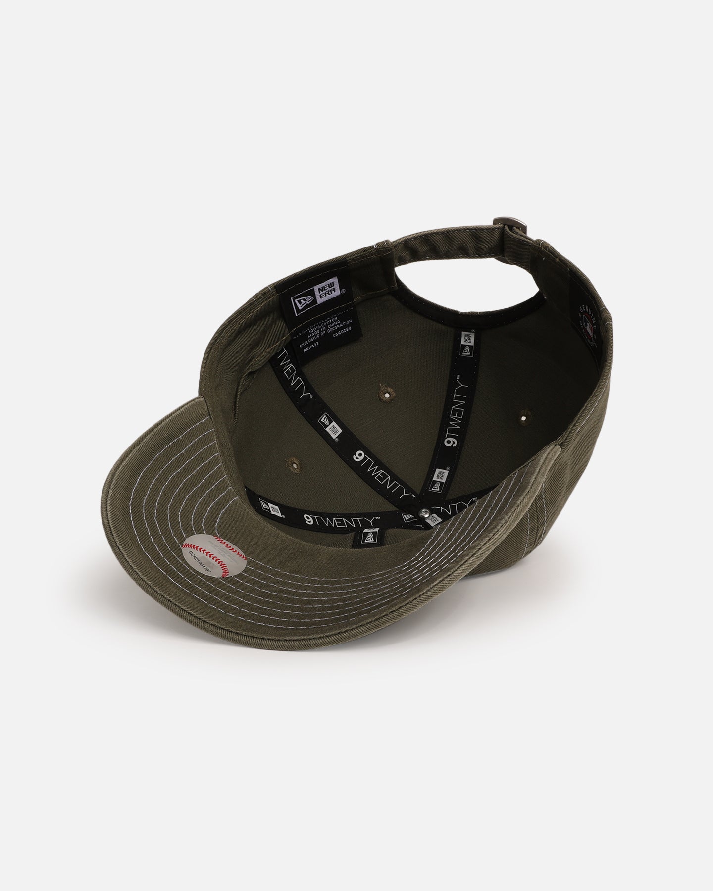 New Era Los Angeles Dodgers 'Frayed' 9TWENTY Strapback Green Med、mySite、zt4zffjzw