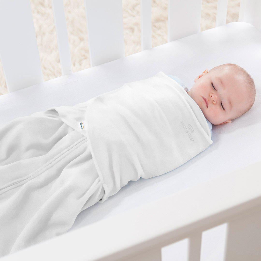  HALO SleepSack Swaddle - White - TOG 1.5、mySite、merchandisen