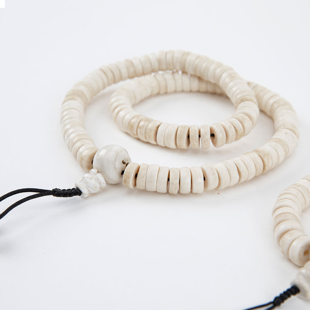 Conch & Yak Bone Mala Set、mySite、topwebapps
