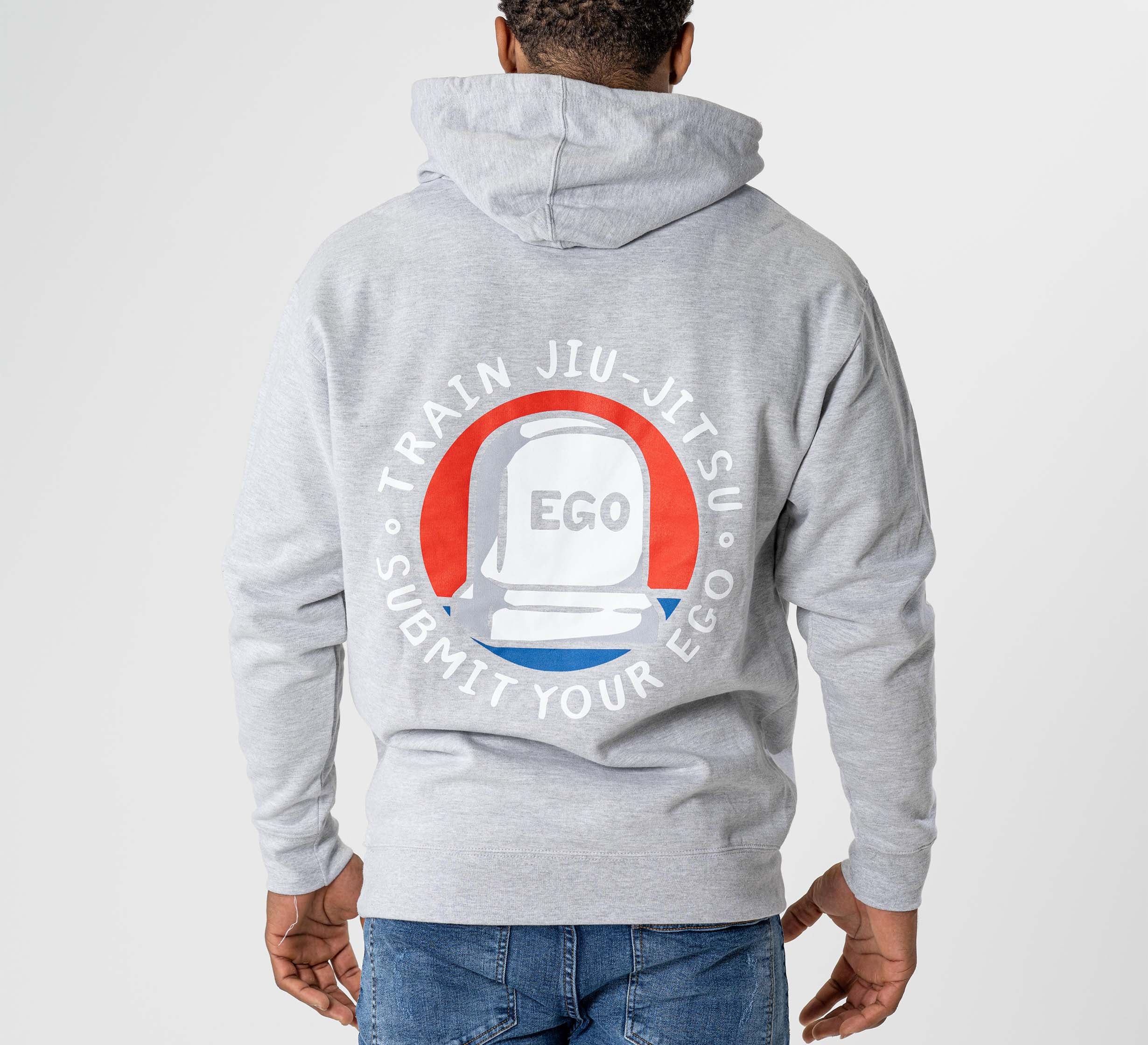 Submit Your Ego Hoodie Heather Grey、mySite、gigharbornorthrealestate