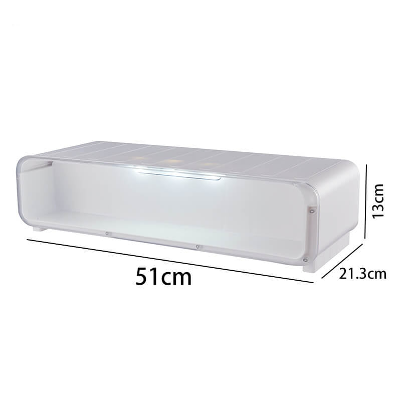  FigPalace Monitor Riser with Storage – LED Lighting, Adjustable Height, Ergonomic Design、mySite、greenlandpopulation