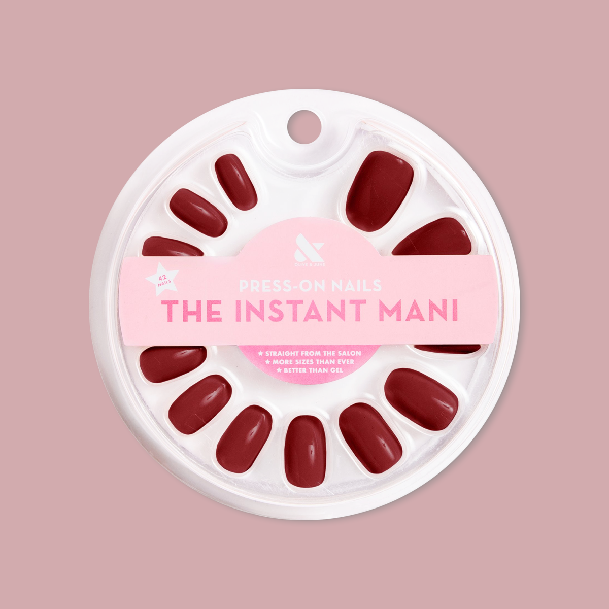 Cozy Up - Press-On | Short | Round、mySite、solidvoid