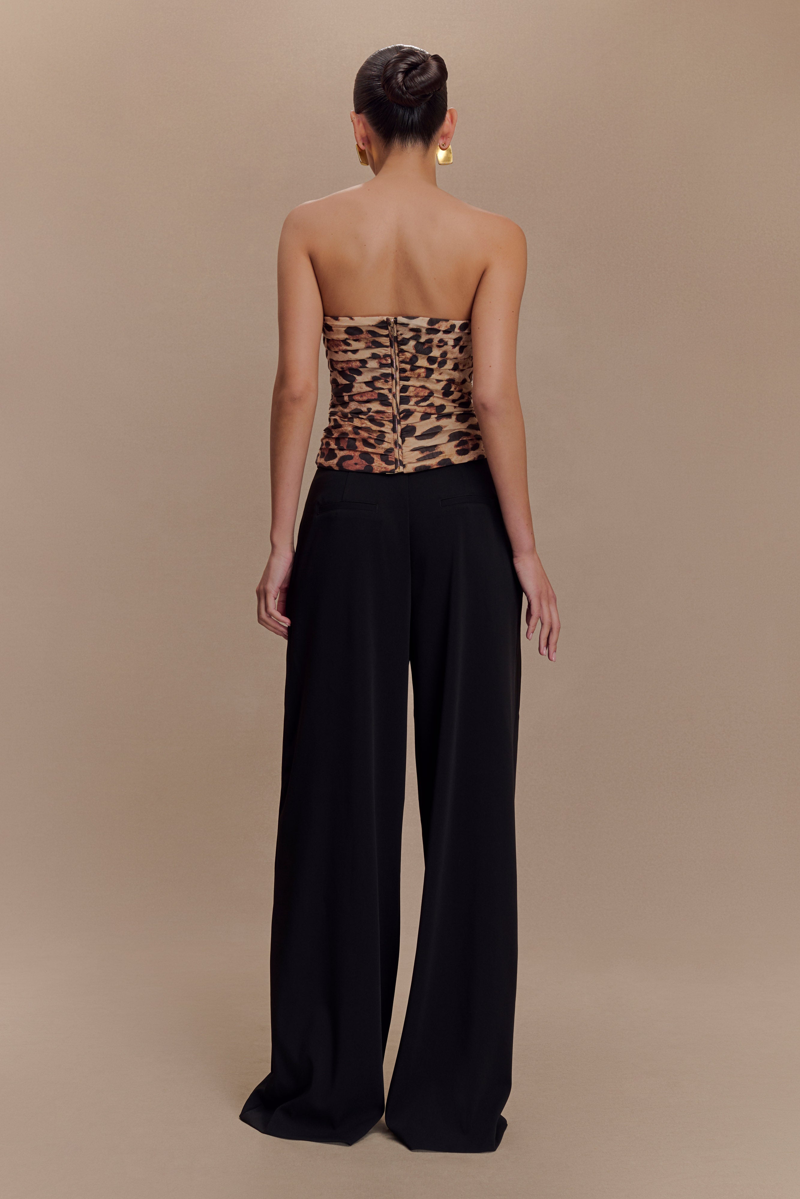 Tokio Suiting Corset - Leopard Print、mySite、solidvoid