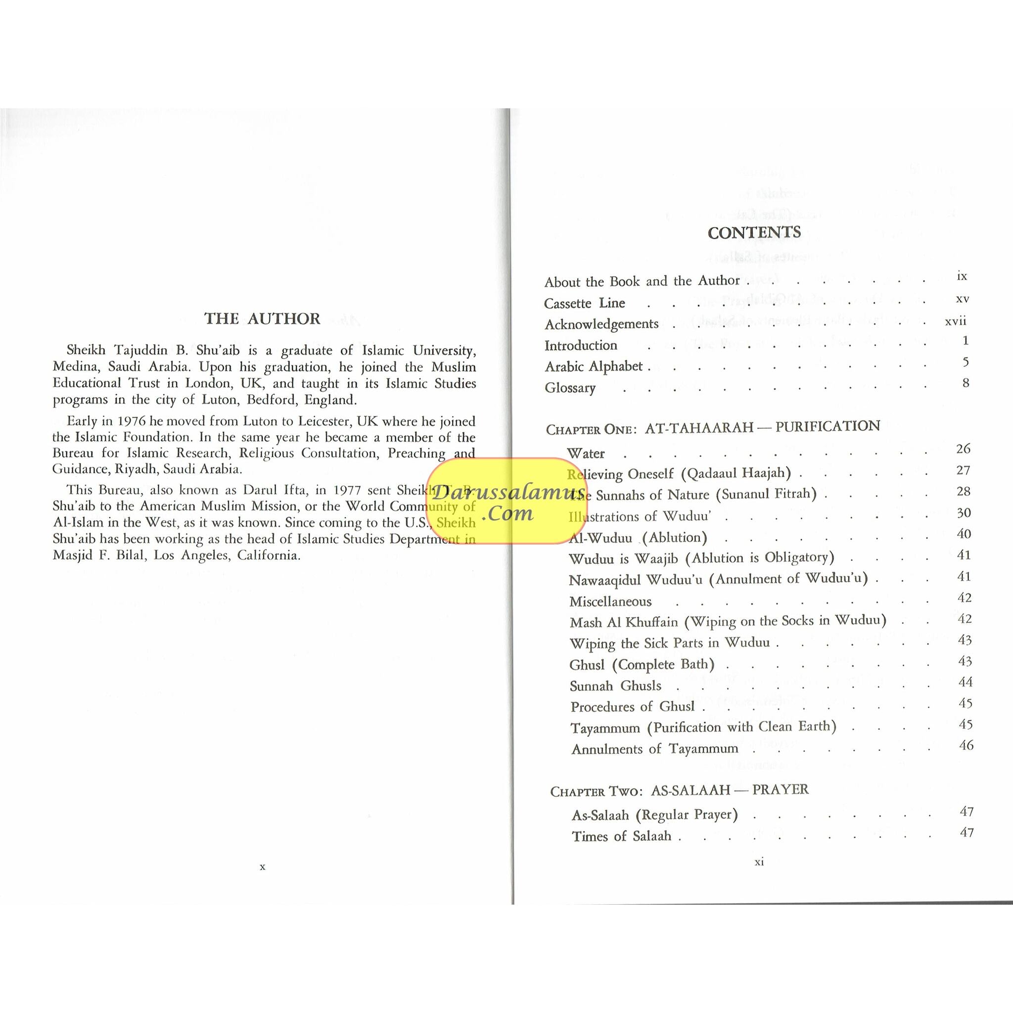 The Prescribed Prayer Made Simple (English and Arabic Edition) By Tajuddin B. Shu'aib、mySite、topwebapps