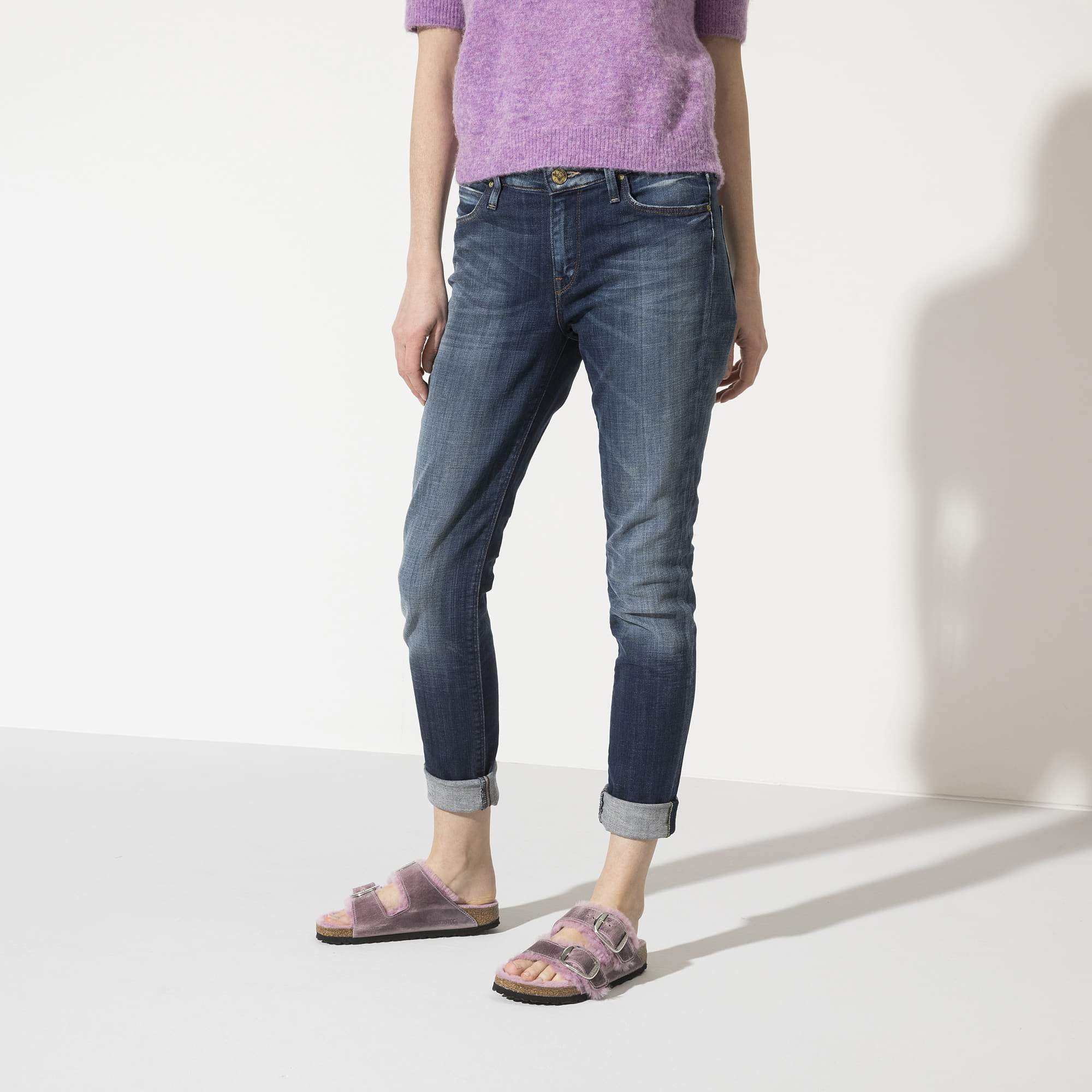 Arizona Big Buckle Shearling Oiled Leather、mySite、gtrtttuynbv