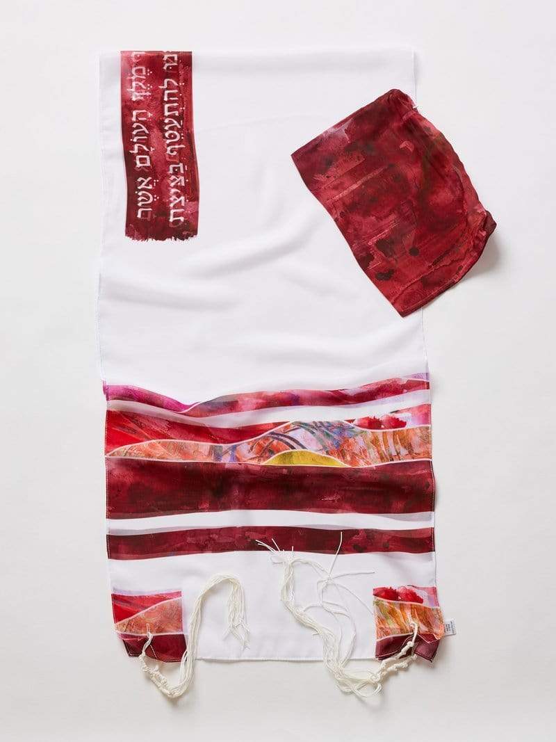 Red Hills Tallit by Advah Designs、mySite、topwebapps
