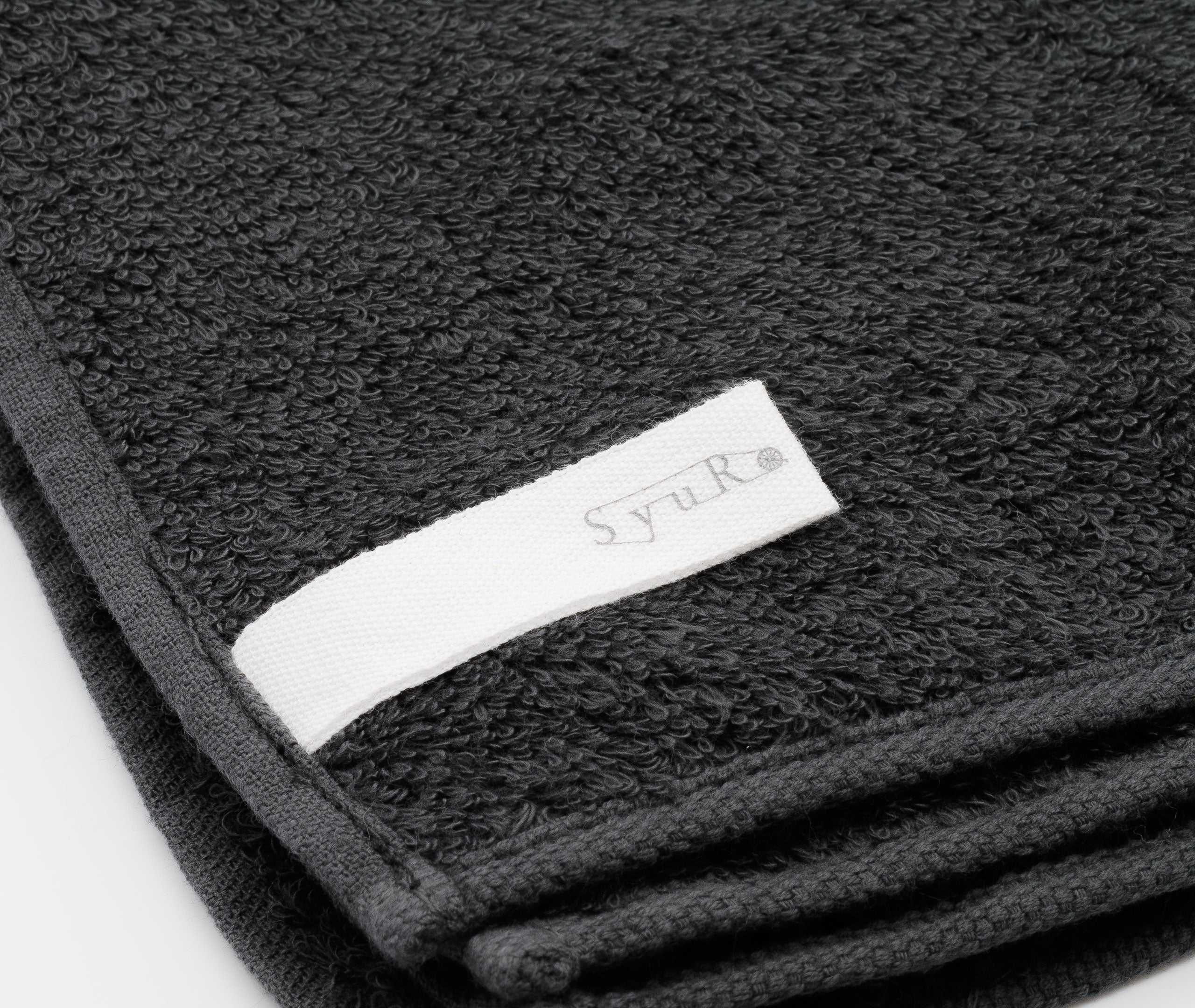 Organic Cotton Face Towel - Charcoal Grey、mySite、topwebapps