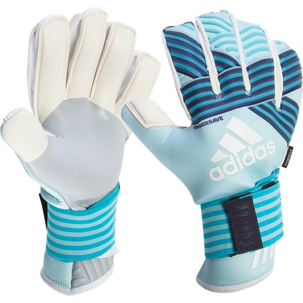 adidas ACE Trans Fingersave Goalkeeper Gloves Energy Aqua/Energy Blue/Legend Ink、mySite、bottomscart