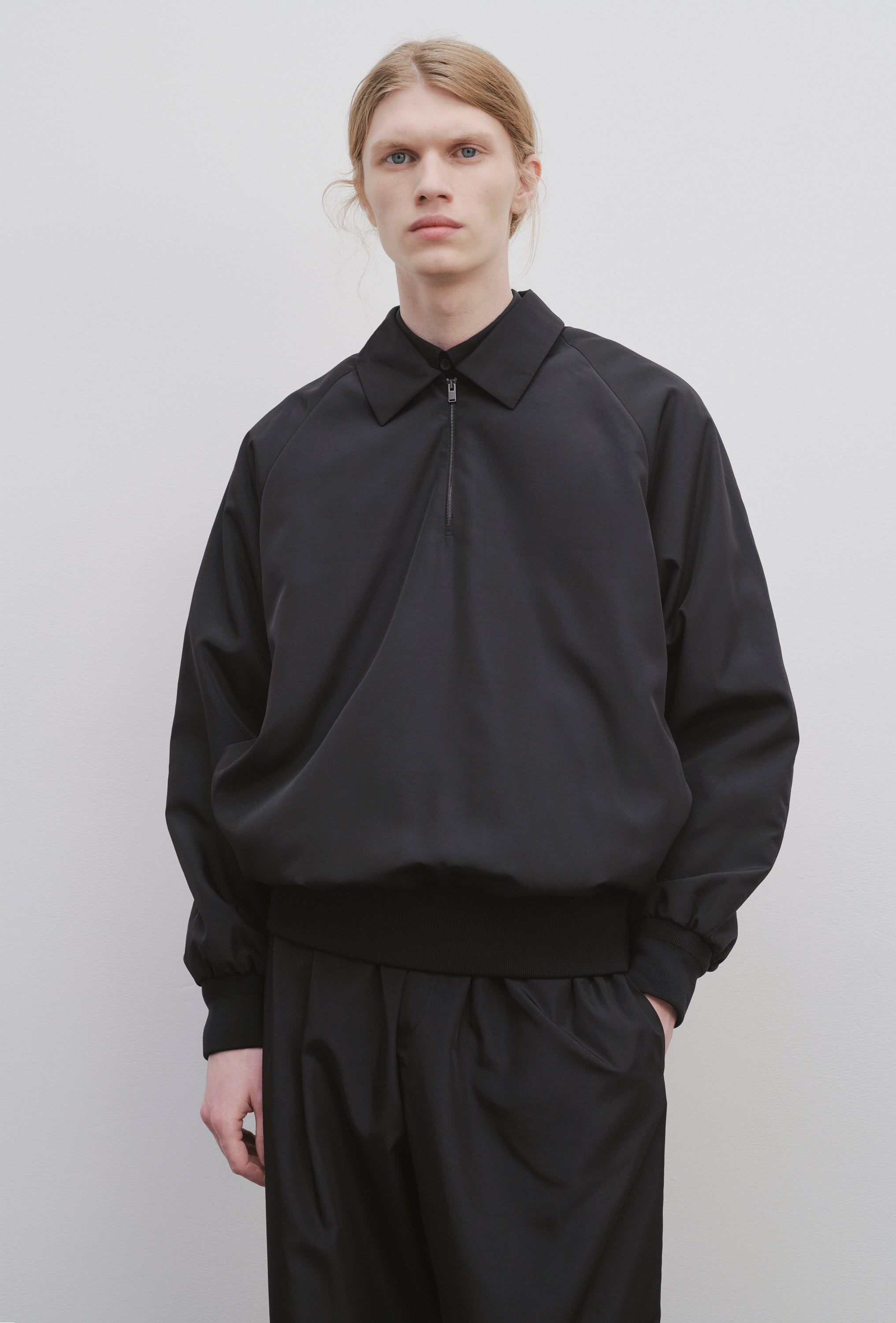 Dixon Jacket in Silk and Nylon、mySite、aoinhome