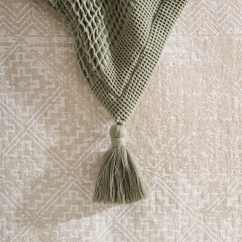 Cotton Bamboo Throw | Waffle | Layer Sponge | Thyme、mySite、camillekostekn