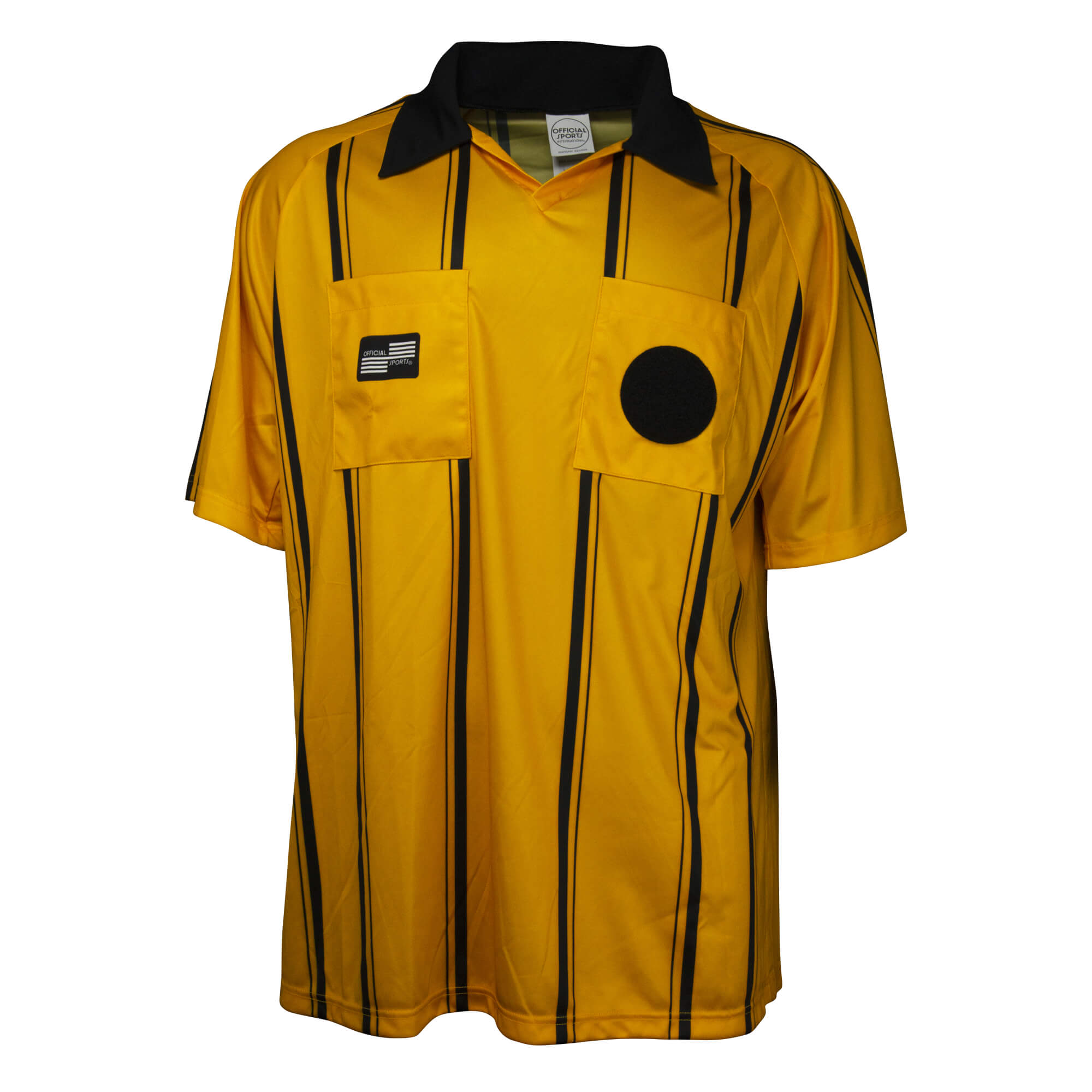 Official Sports Men's USSF Economy SS Shirt Yellow/Black、mySite、bottomscart