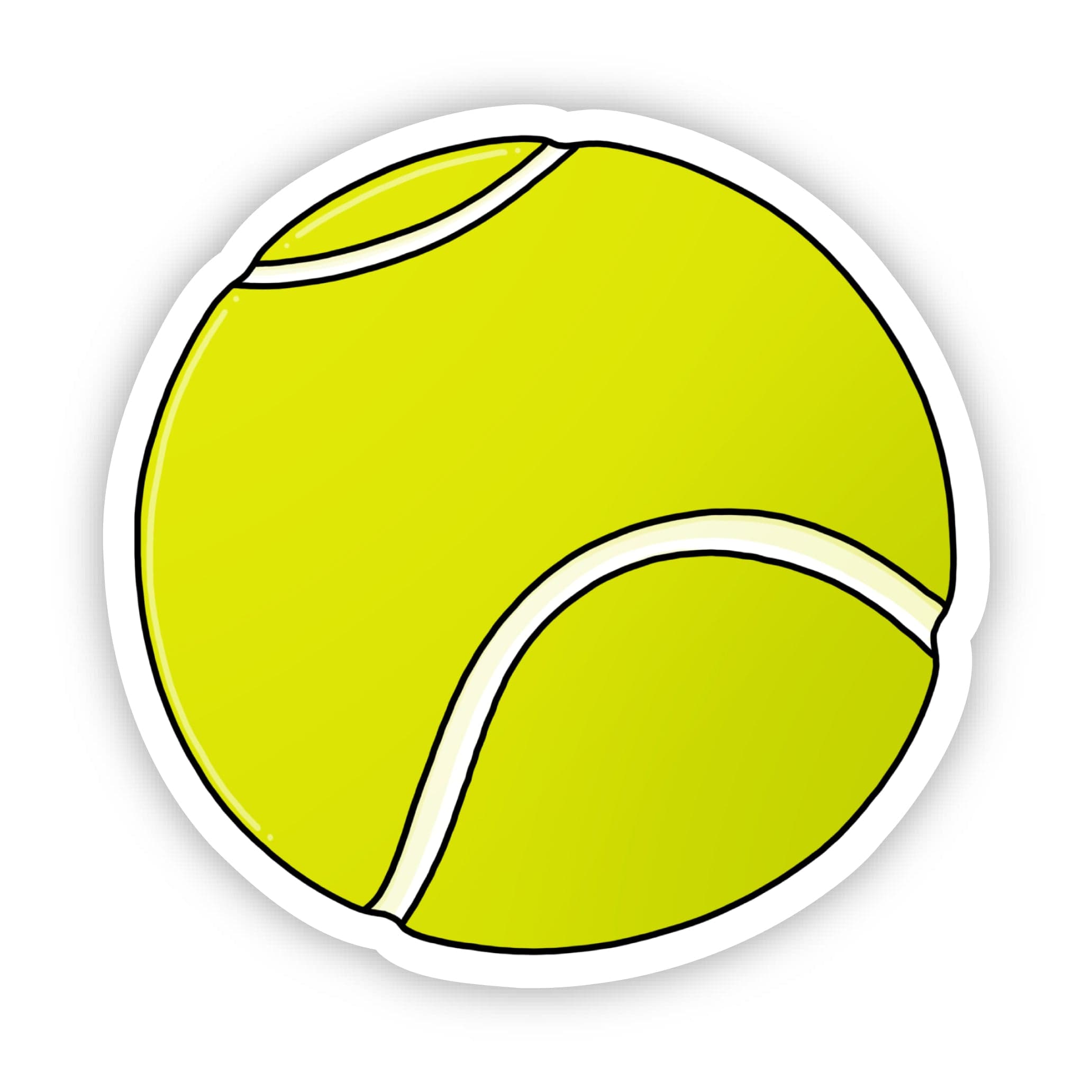  Tennis Ball Sticker、mySite、ghnorth