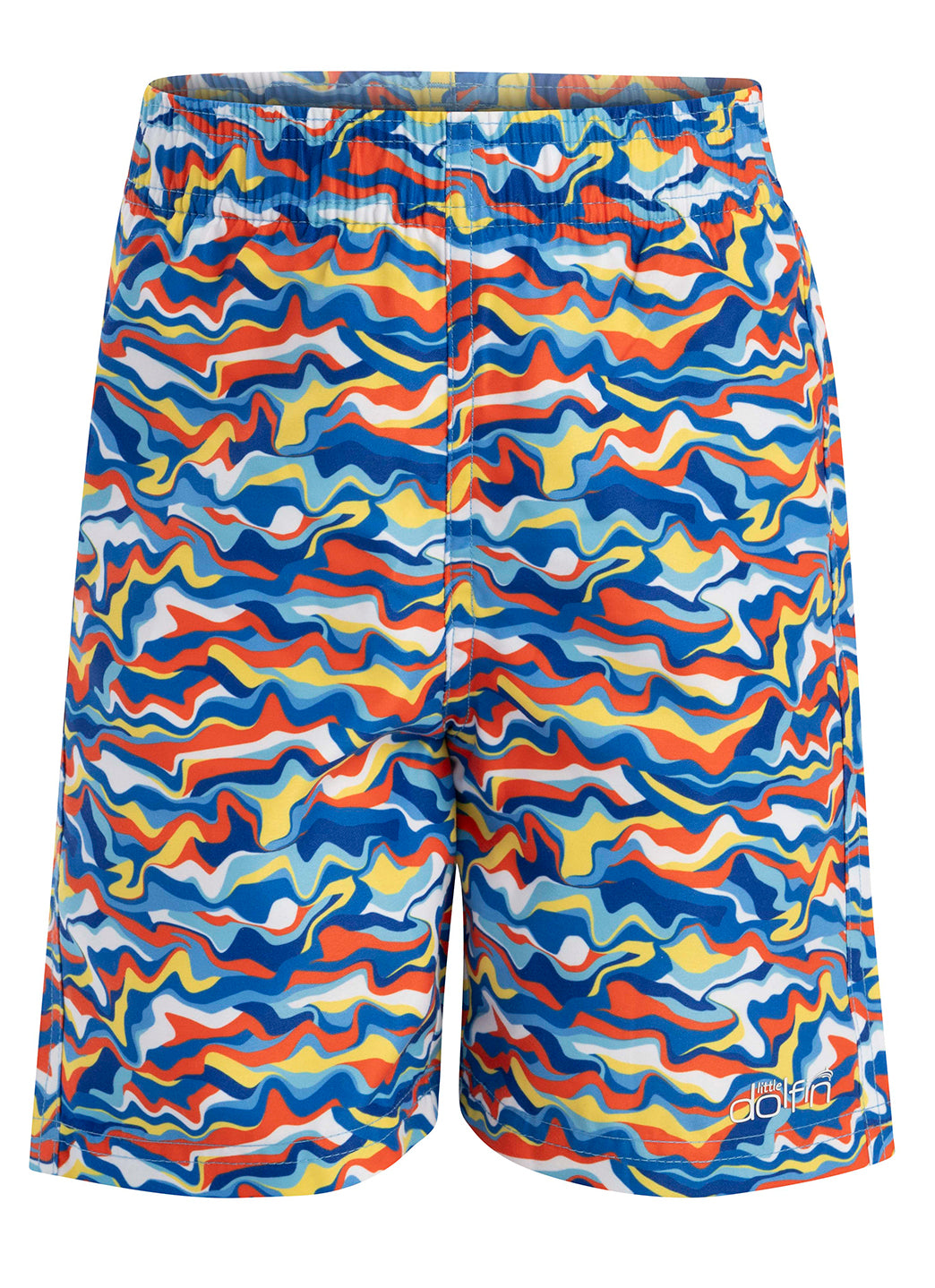 Dolfin Boys' Surfin Print Swim Trunks (Toddler, Little Kid)、mySite、noshort