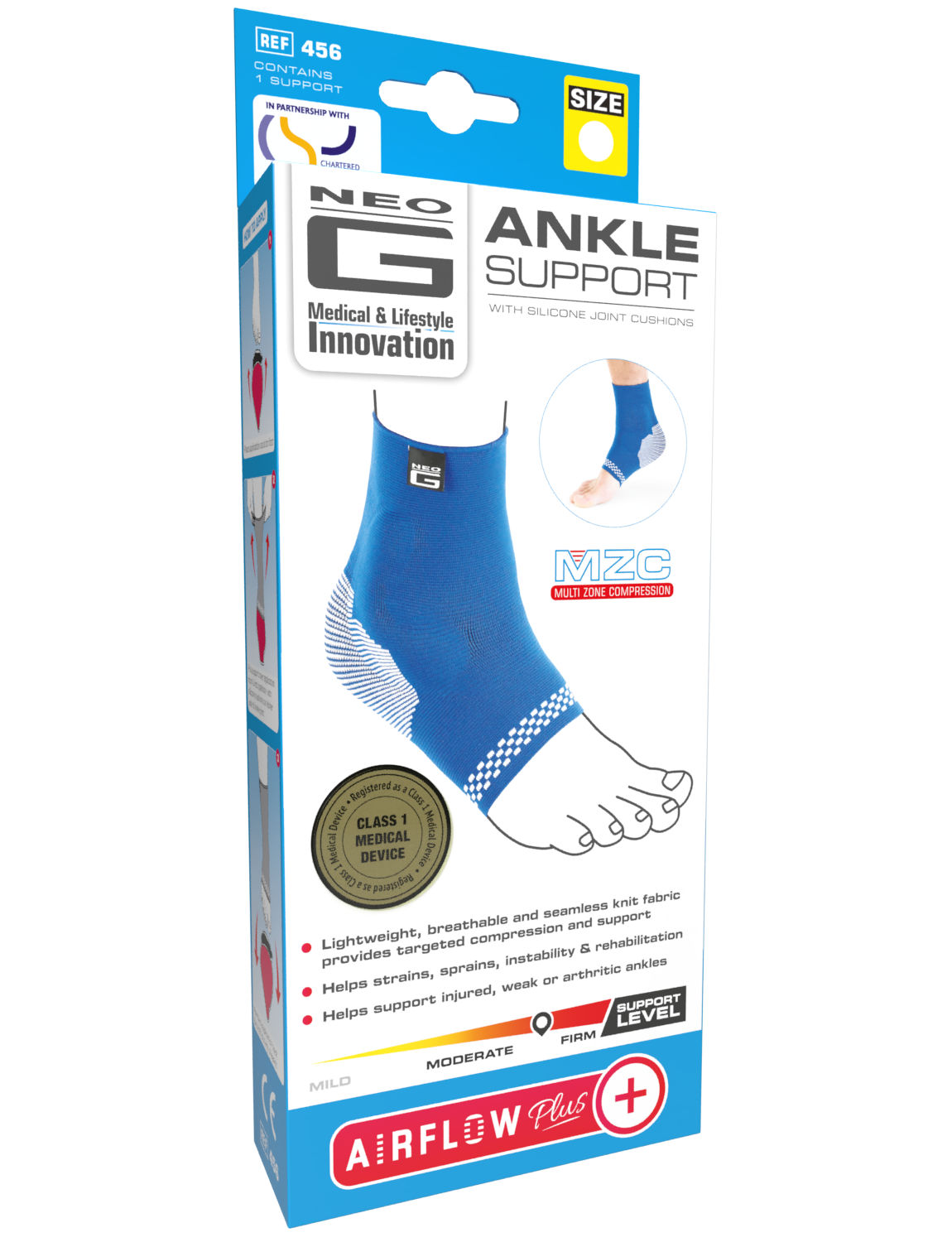  Airflow Plus Ankle Support with Silicone Joint Cushions、mySite、preschool7hills