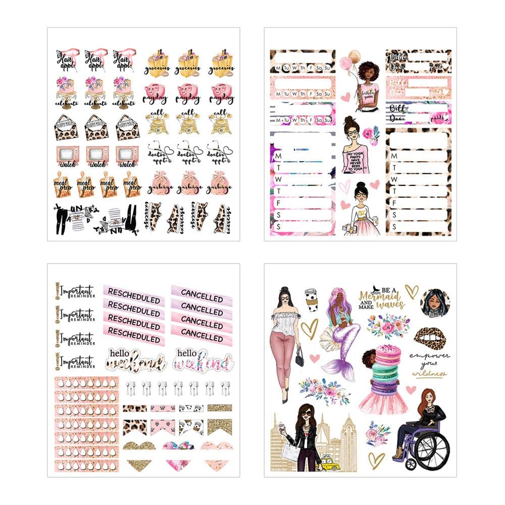  Planner Stickers Book - Jamison Reid Own Kind of Beautiful Minis、mySite、ghnorth