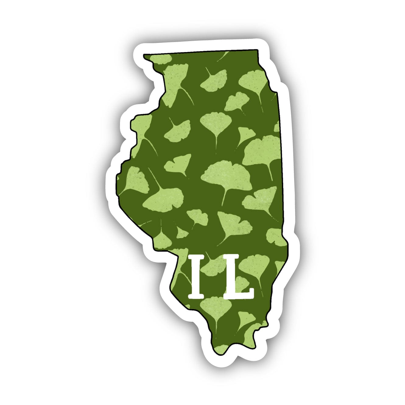  Illinois Green Nature Sticker、mySite、ghnorth