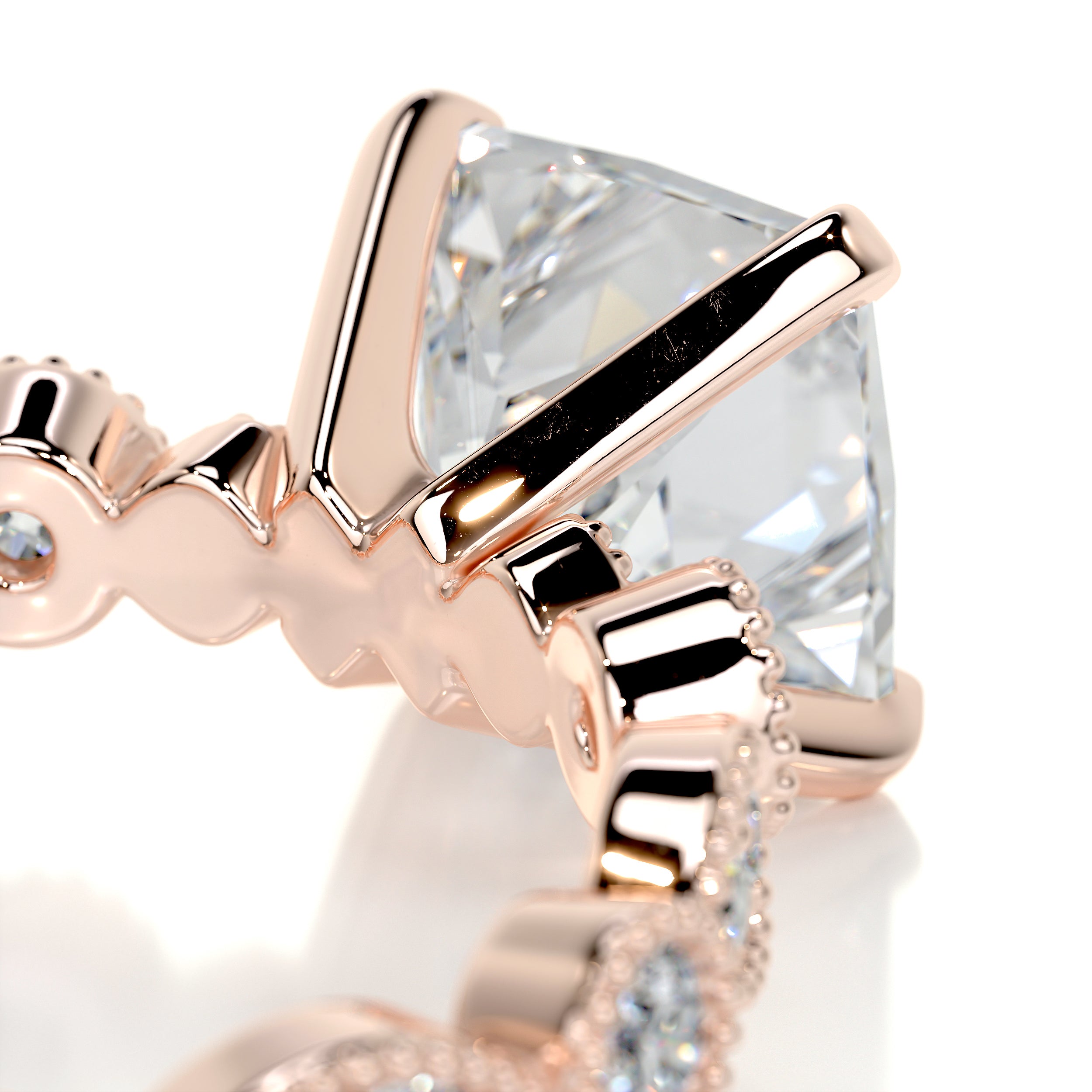 Amelia Diamond Engagement Ring -14K Rose Gold、mySite、hinf8tx79