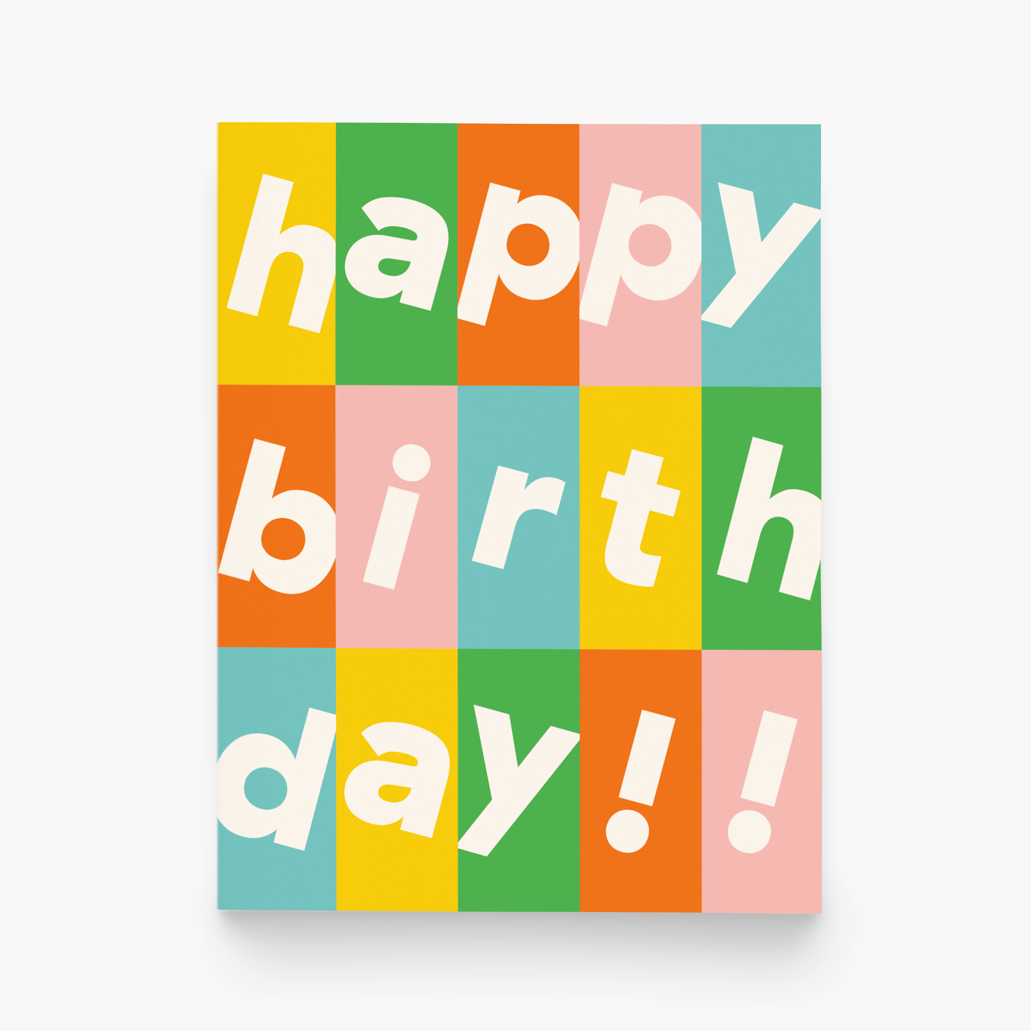 paper&stuff - Birthday Grid Greeting Card、mySite、garagedoors4me