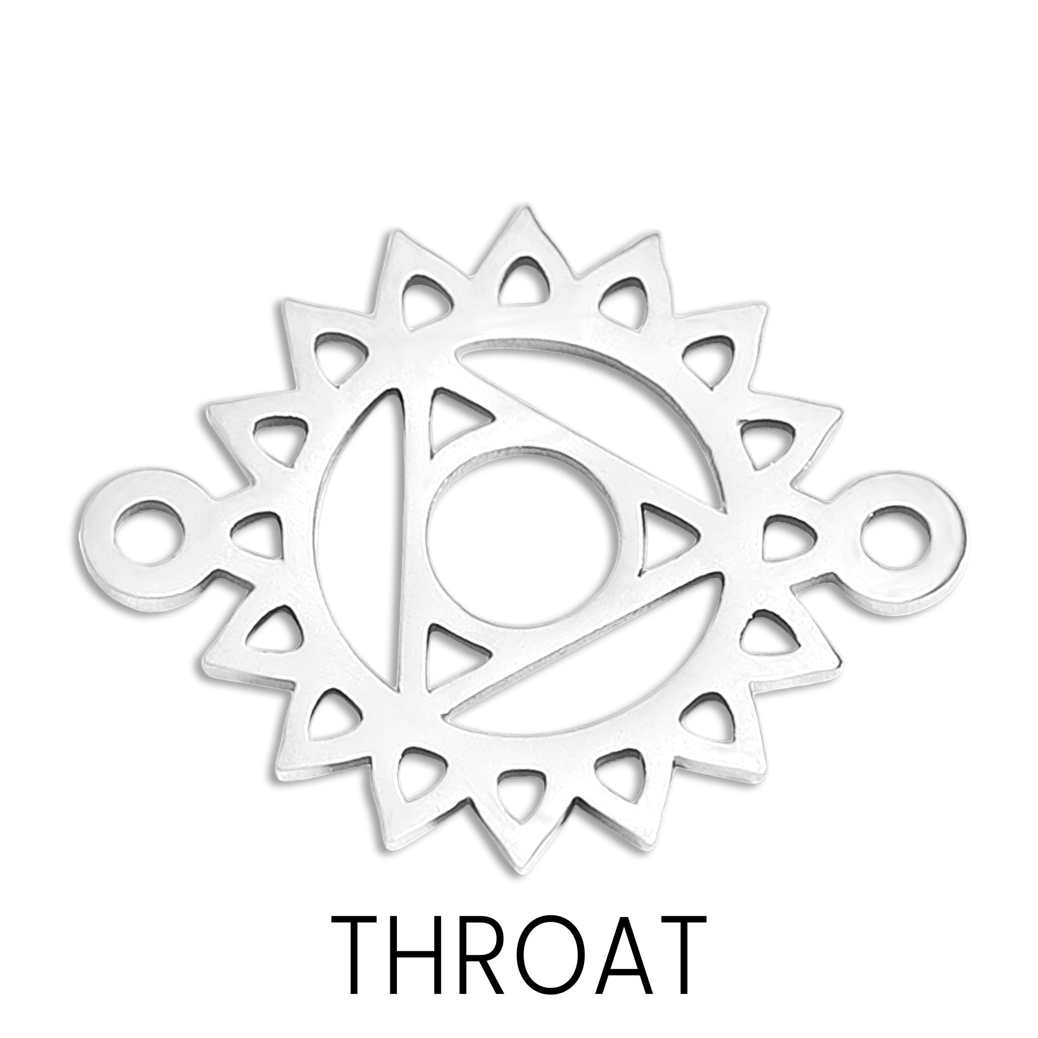 18K Gold Stainless Steel Chakra Connector Charm / PDL0177、mySite、dreamappss