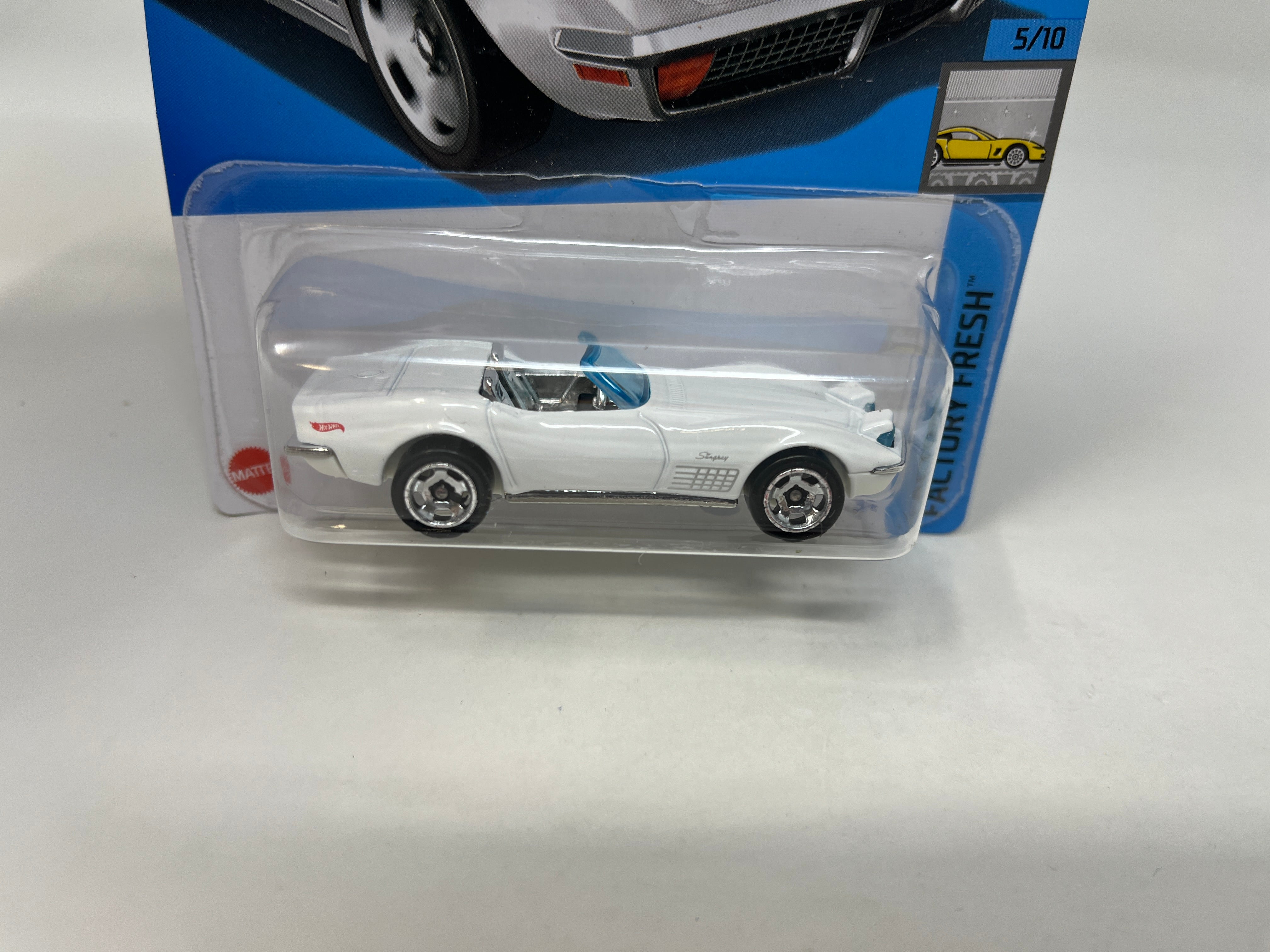 '72 Stingray Convertible #47 * White * 2024 Hot Wheels、mySite、hgirdovlk