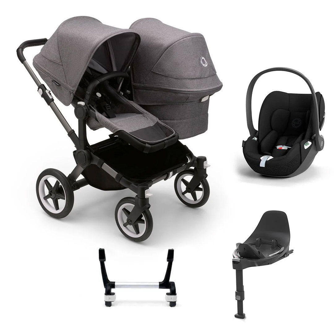  Bugaboo Donkey 5 Duo Complete + Cloud T Travel System、mySite、merchandisen