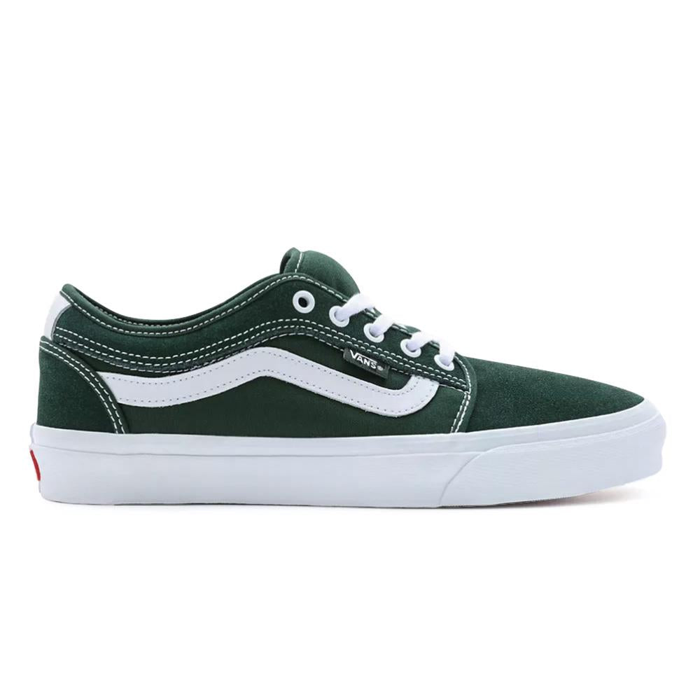  Vans Chukka Low Sidestripe - Dark Green/White、mySite、merchandisen