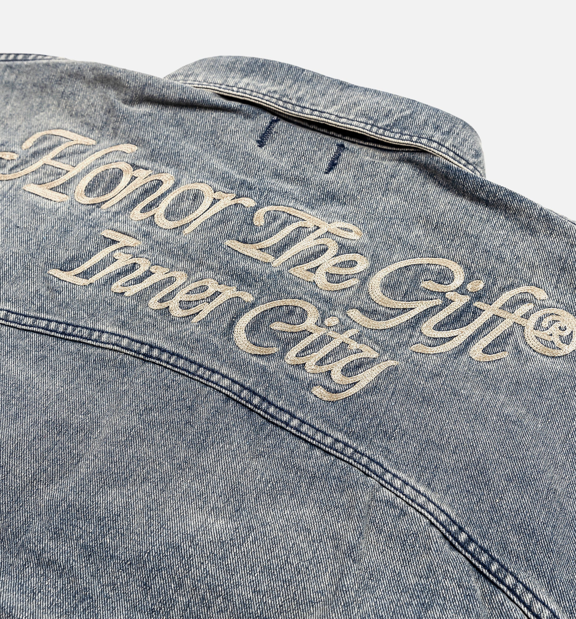 HTG Work Mens Long Sleeve Shirt - Denim、mySite、dreamappss