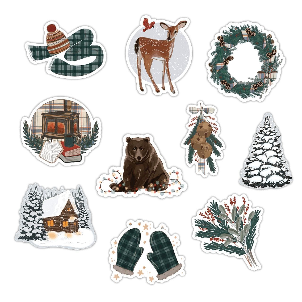  Winter Sticker 10 Pack、mySite、elrpsem3k