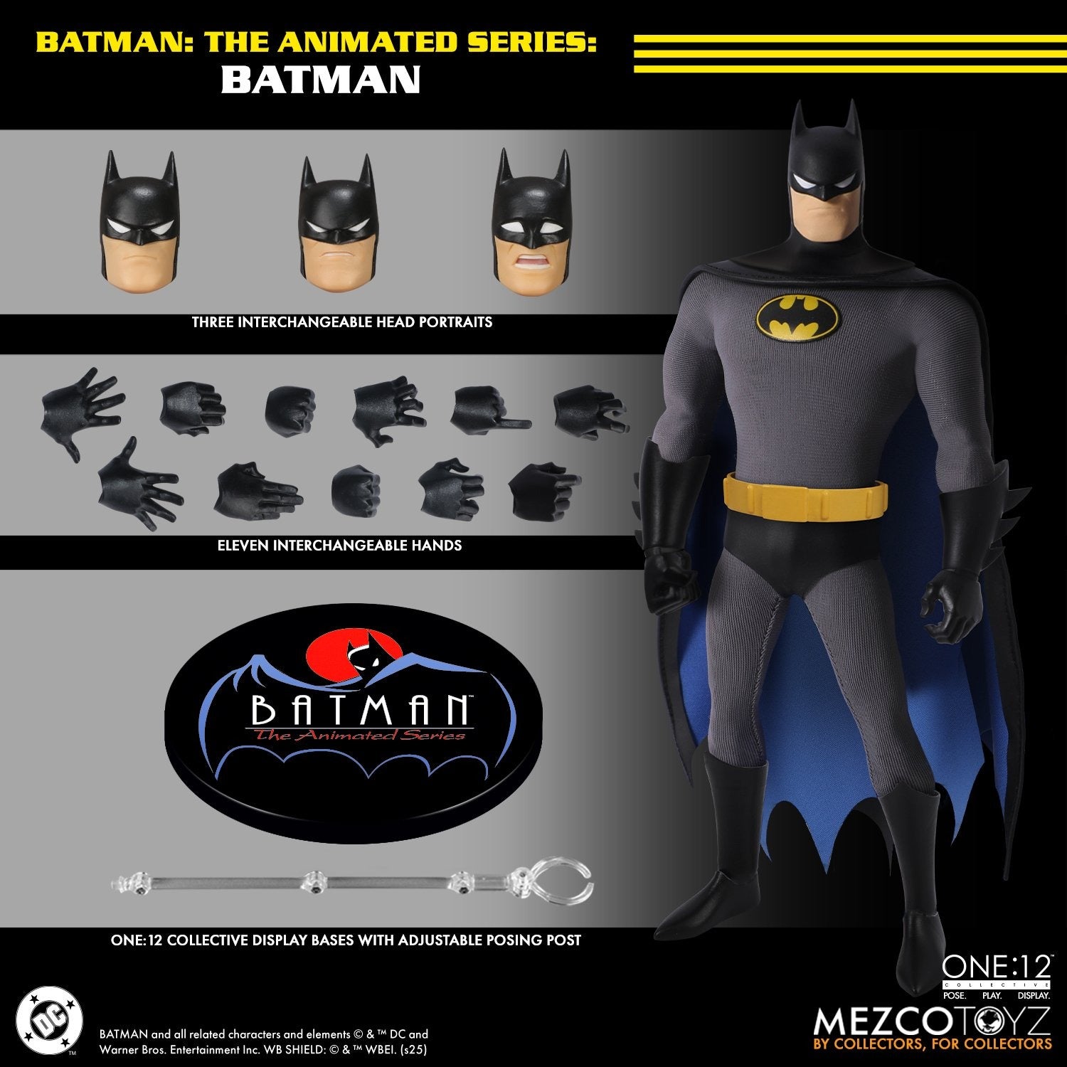 Mezco Batman: The Animated Series One:12 Collective Batman、mySite、hgirdovlk