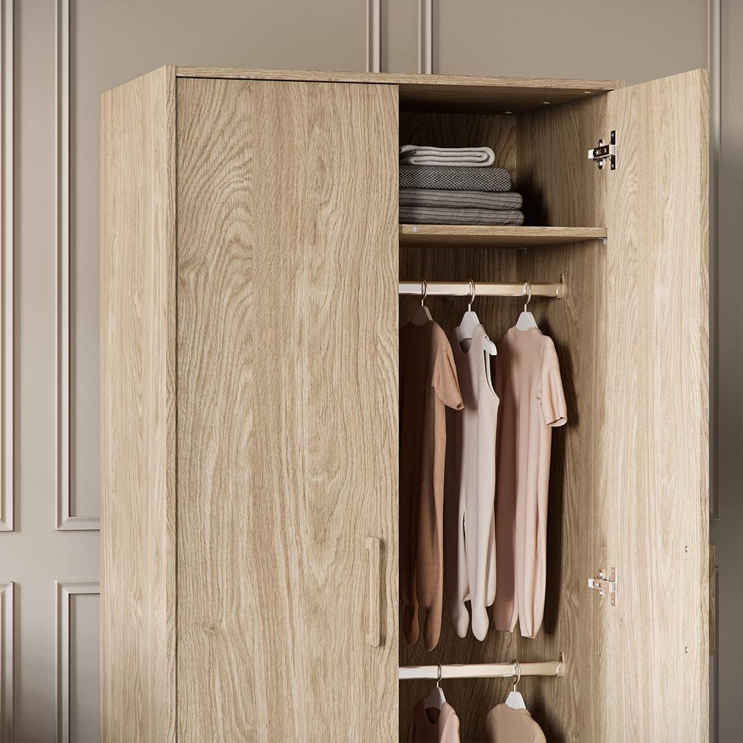  Silver Cross Geneva Wardrobe - Oak、mySite、merchandisen