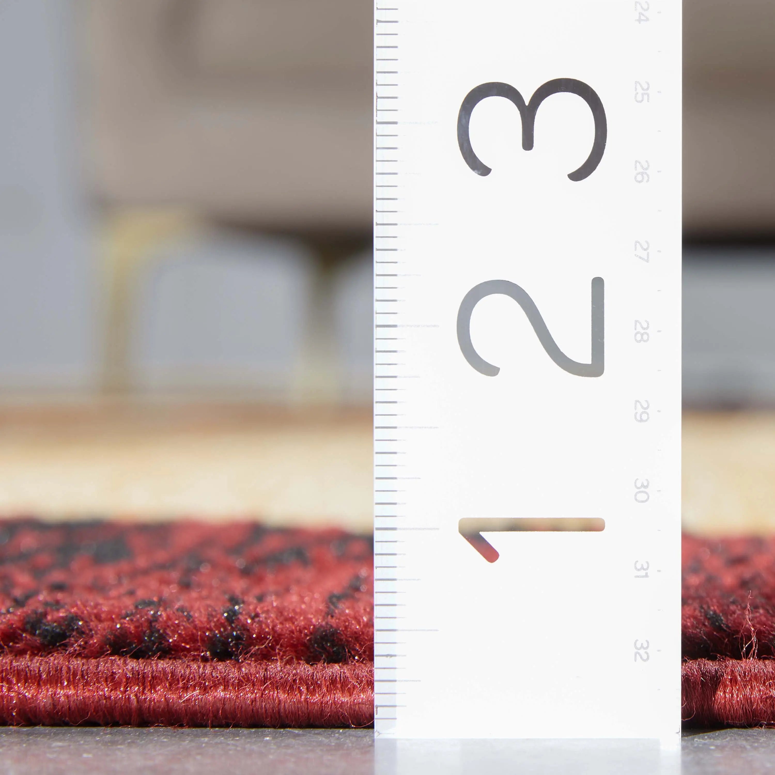 Bingo Red Modern Rug、mySite、gigharbornorthrealestate