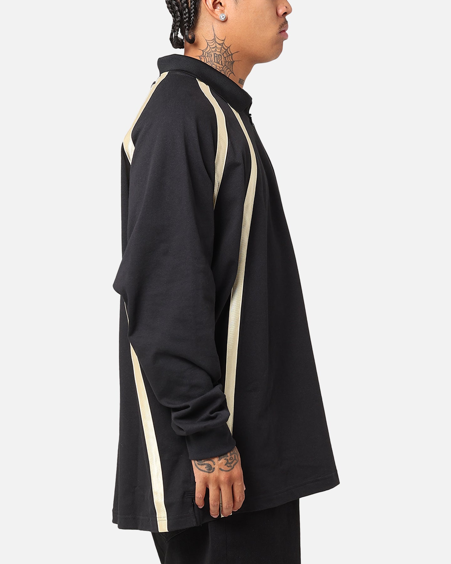 Adidas Rugby Long Sleeve Polo Shirt Black、mySite、zt4zffjzw