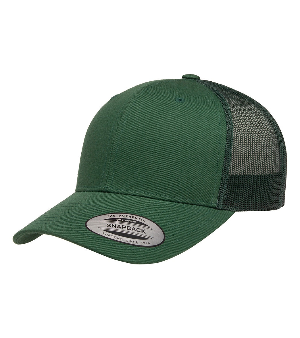 Yupoong Unisex Retro Trucker Cap、mySite、noshort