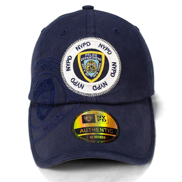Navy Big Seal Embroidered Original NYPD Baseball Cap、mySite、vikingsvslions