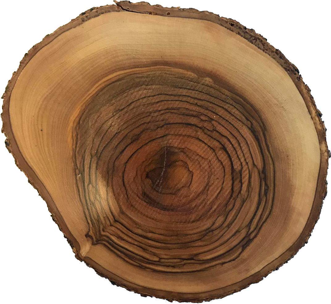  Holy Land Market Large Hand Carved Olive Wood Natural Coaster Set of 4 coasters/trivets (about 4.5-6 Inches each) - Asfour Outlet Trademark、mySite、elrpsem3k