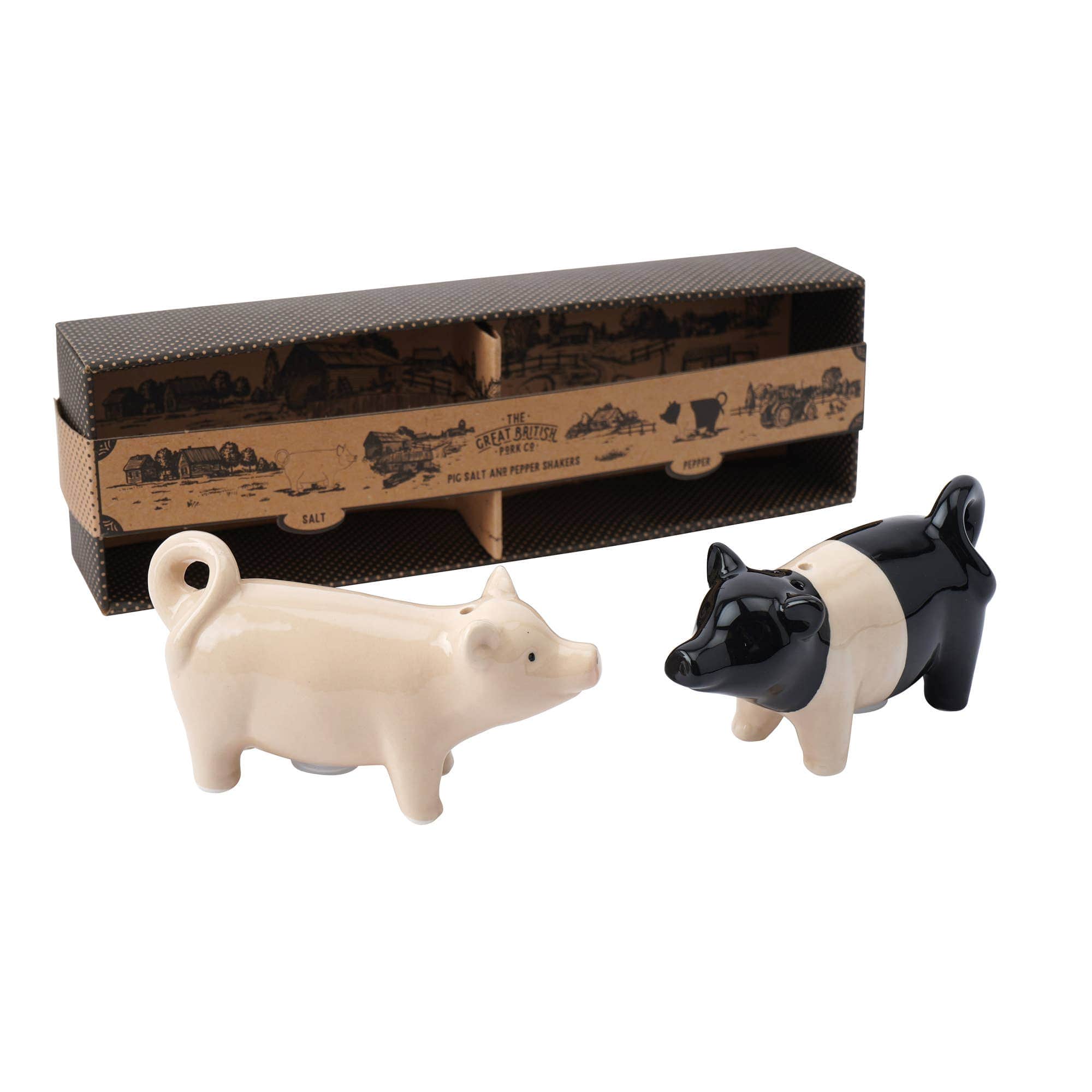 Great British Pork Co. Pig Salt & Pepper Shakers、mySite、g9winljtr