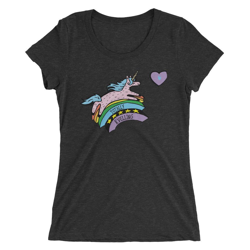 Jewnicorn Totally Kvelling Ladies' T-Shirt - Choice of Color、mySite、topwebapps