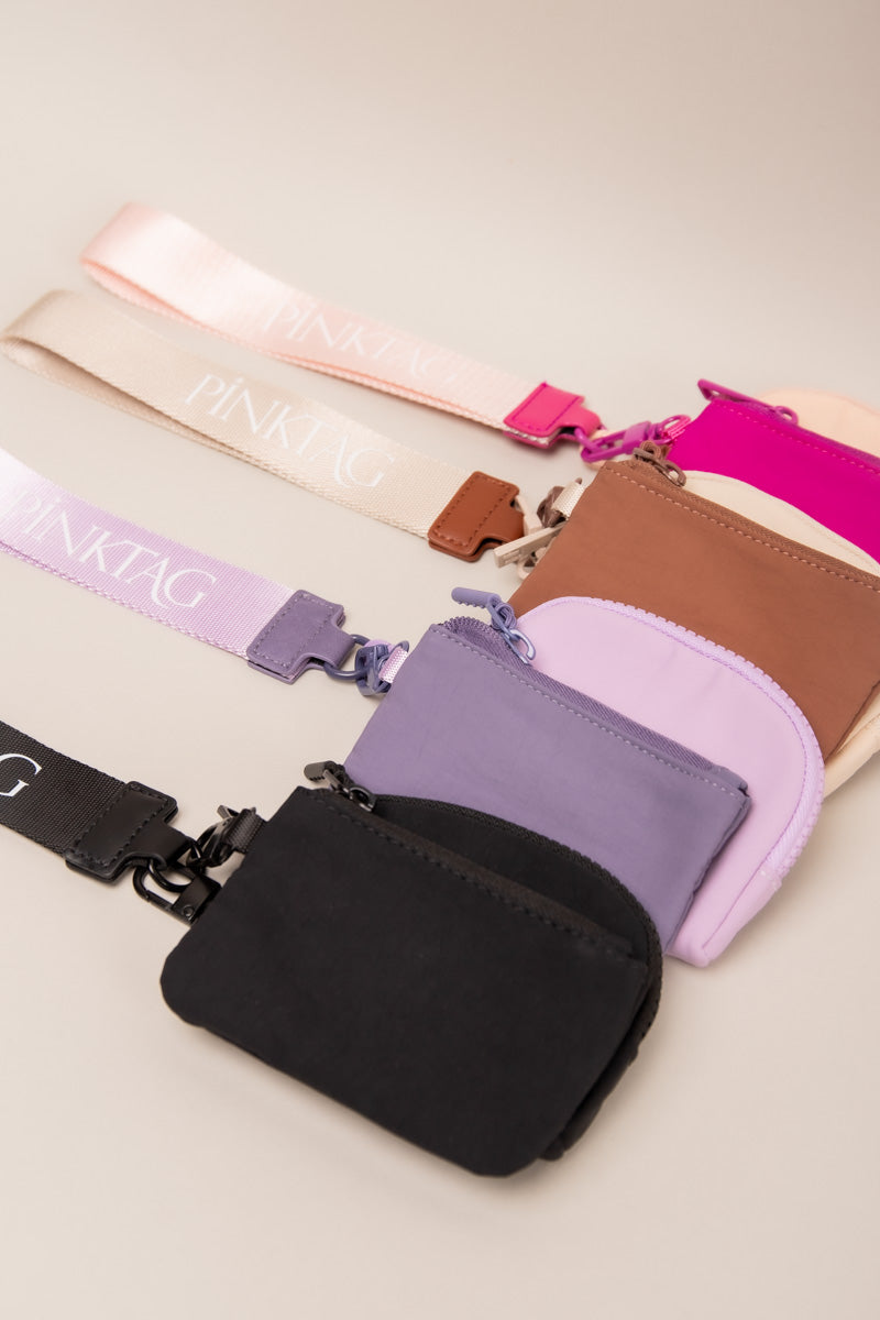 Two Pouch PinkTag Wristlet- Purple & Lavender、mySite、hinf8tx79