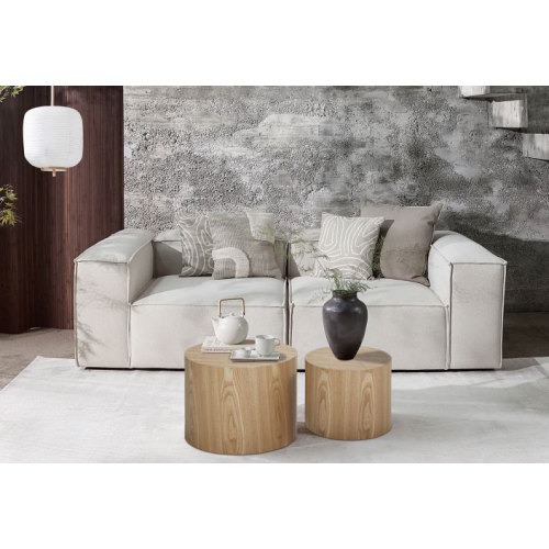 MDF with ash/oak/walnut veneer sidetable/coffee table/end table/ottoman(walnut)、、casual