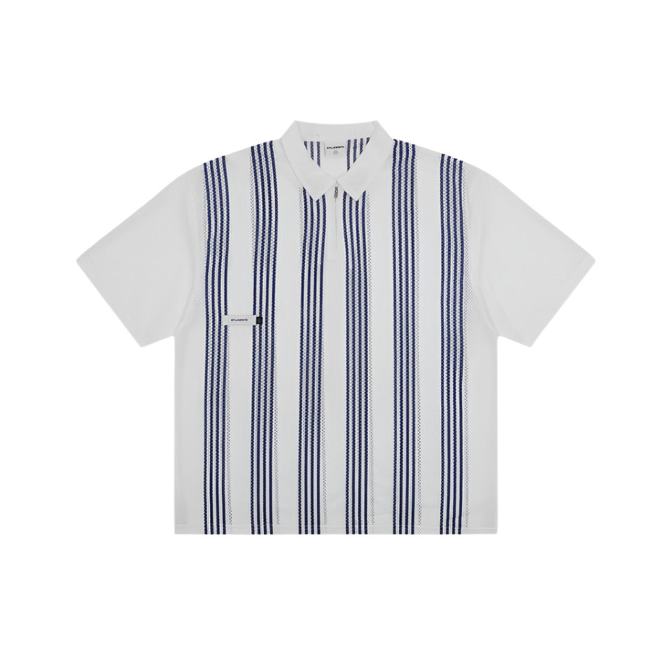 HOWARDS S/S MESH ZIP POLO、mySite、zt4zffjzw