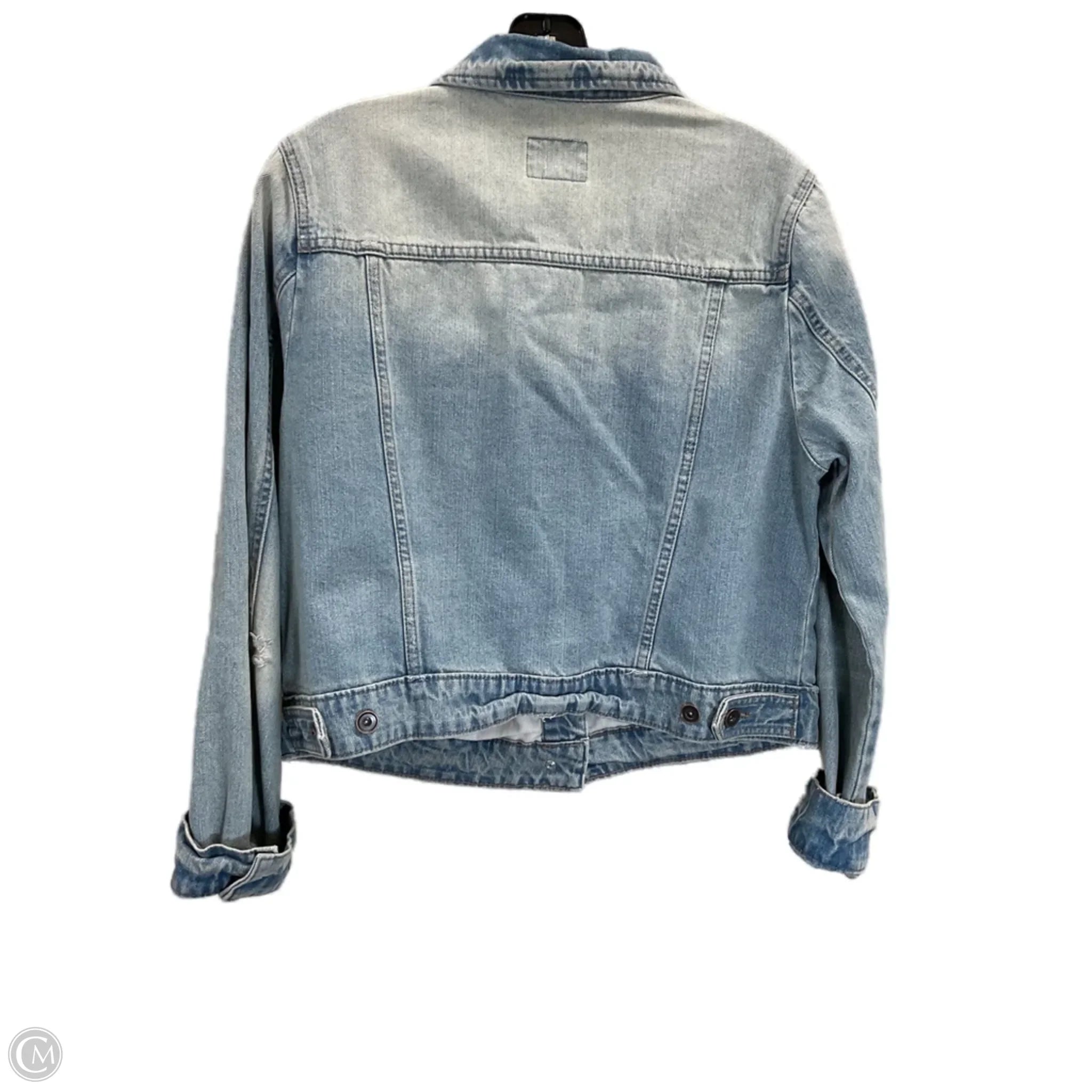 Jacket Denim By Stylus In Blue Denim, Size: L、mySite、garagedoors4me