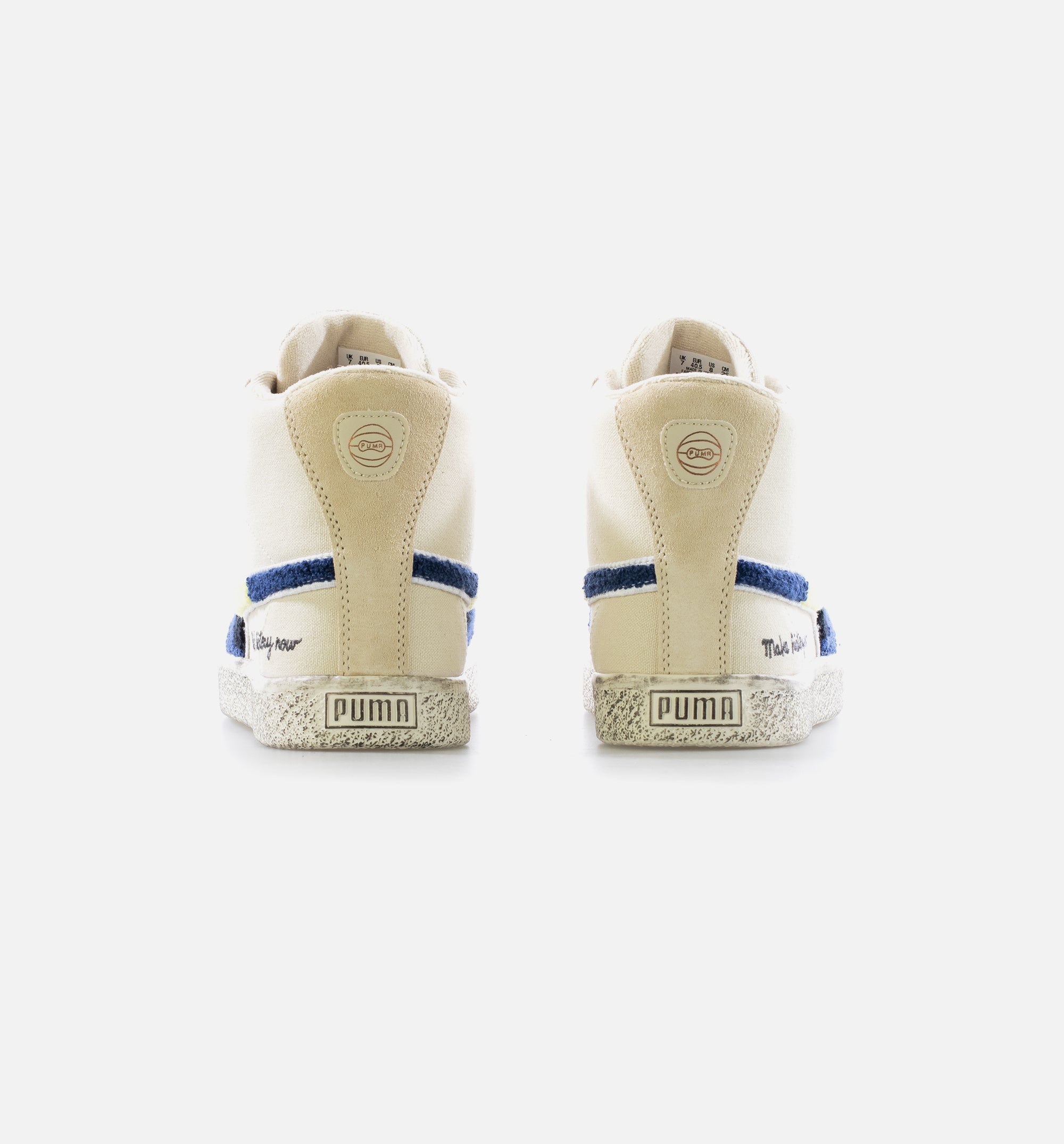 Black Fives X Clyde Mid Creme Brulee Mens Lifestyle Shoe - Sand/Blue、mySite、dreamappss