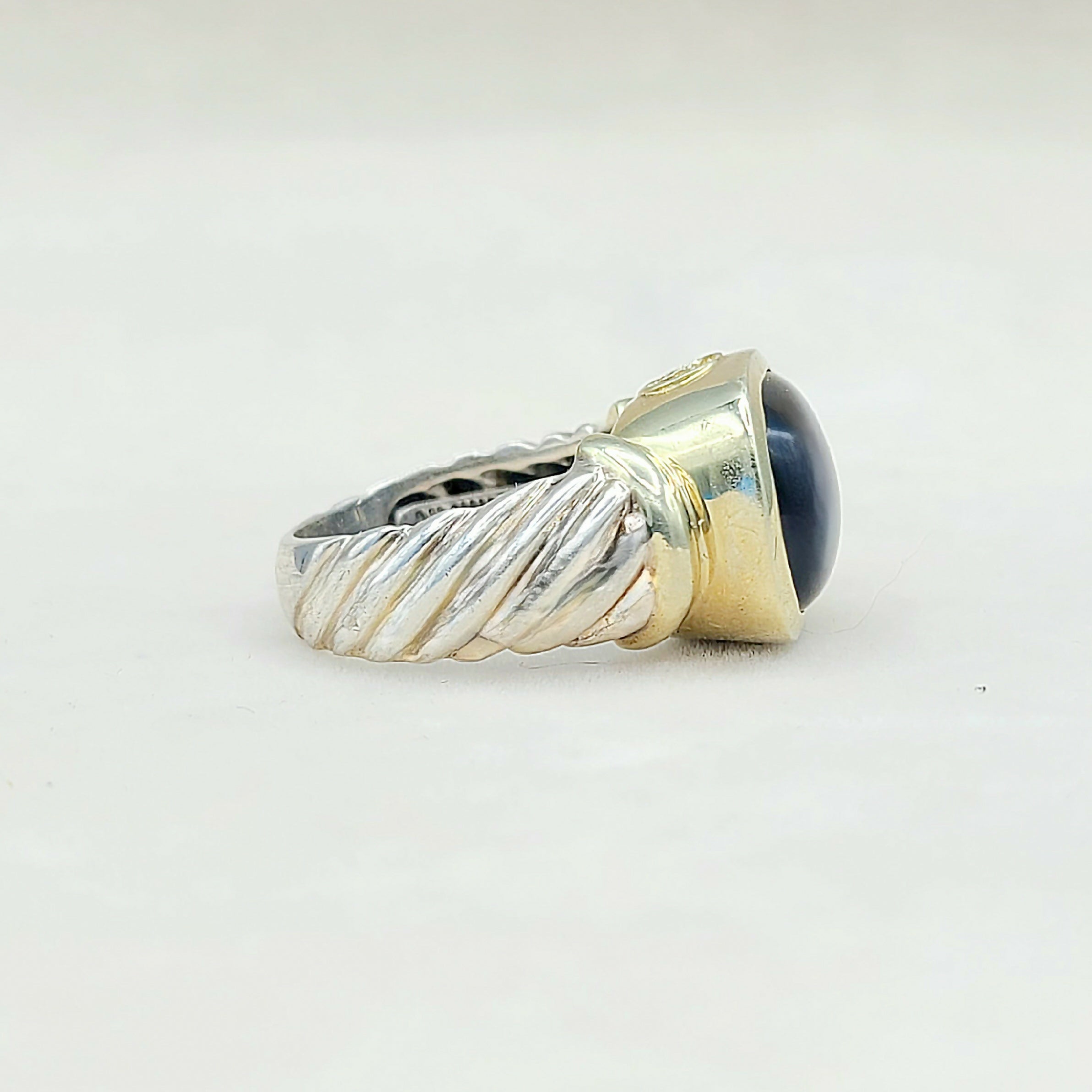 David Yurman Large Noblesse Ring Black Onyx & Gold、mySite、hinf8tx79