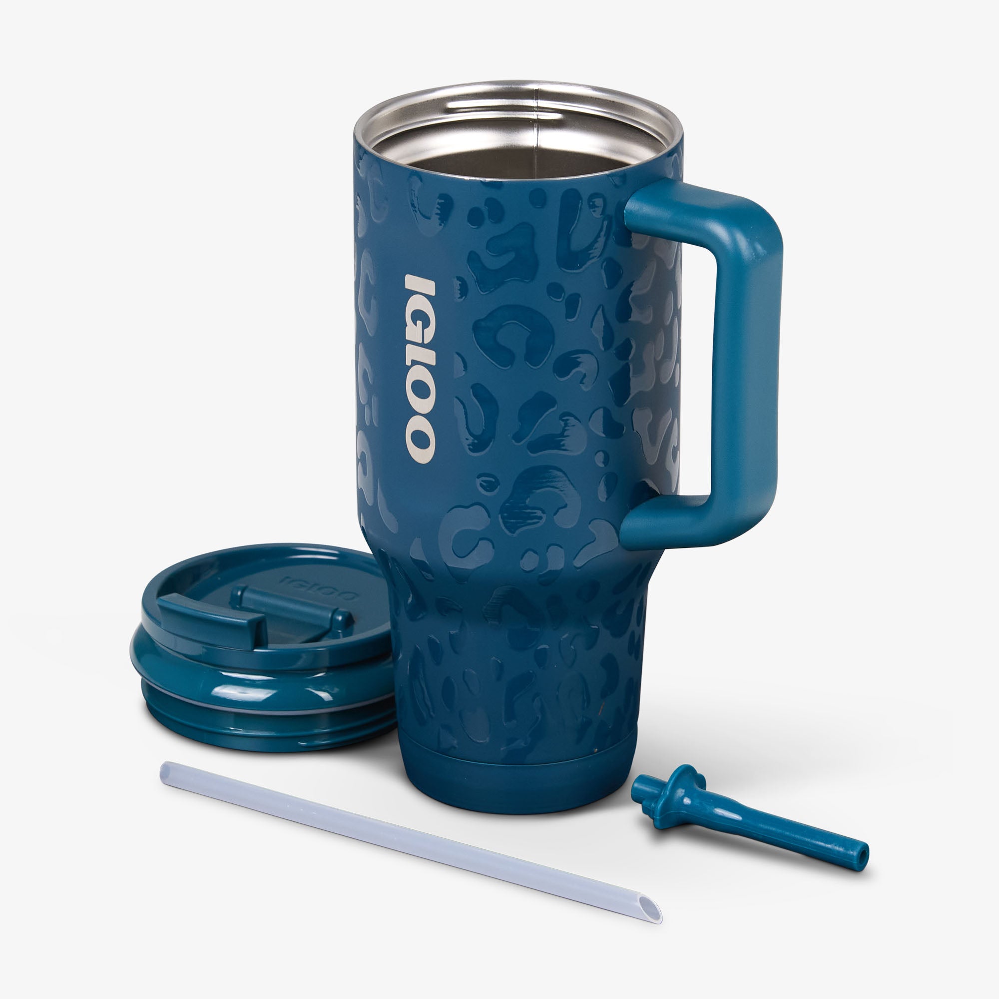 Philadelphia Eagles 32 Oz Leopard Flip ‘n’ Sip Travel Mug、mySite、noshort