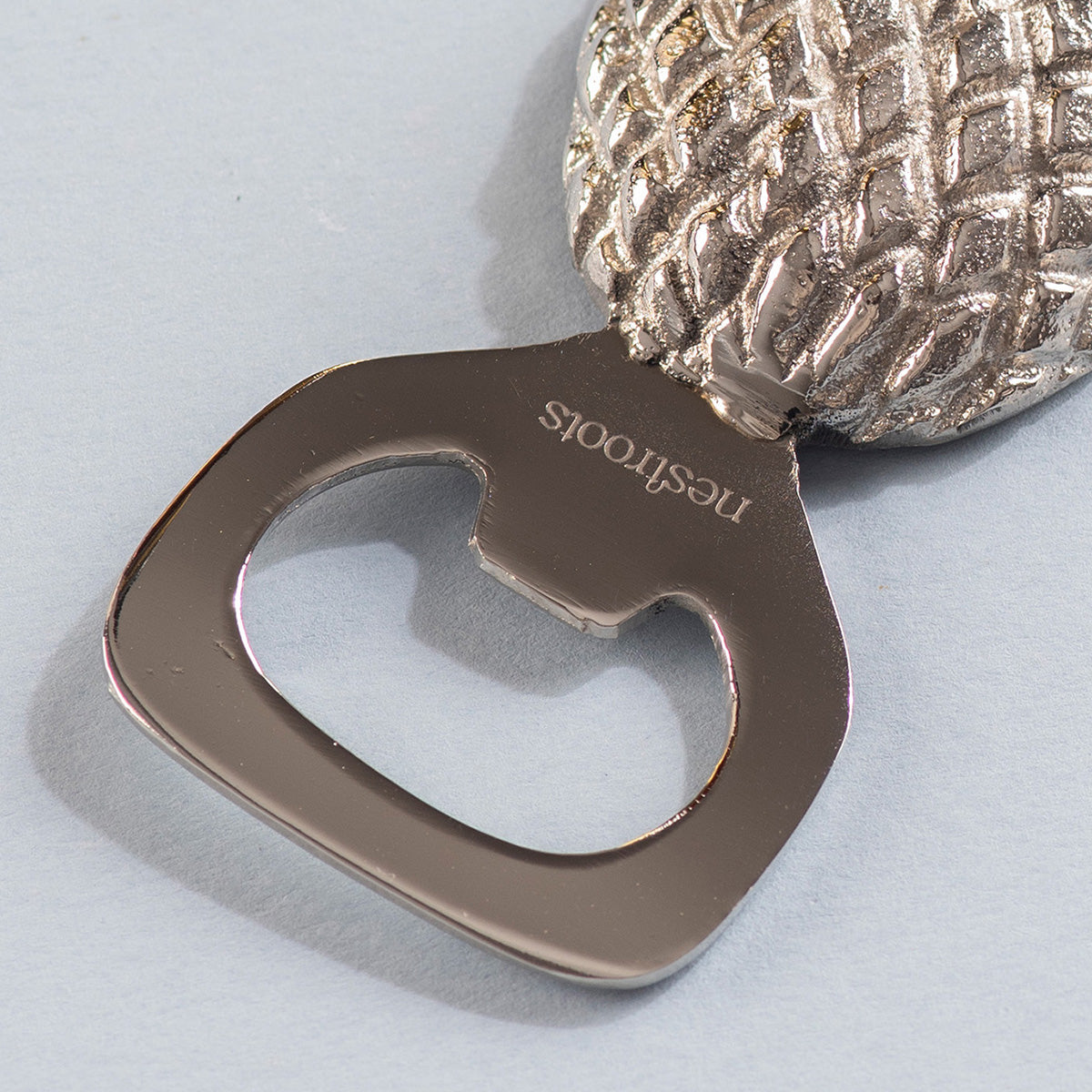 Stainless Steel Bottle Opener | Pineapple Shape | Silver、mySite、camillekostekn