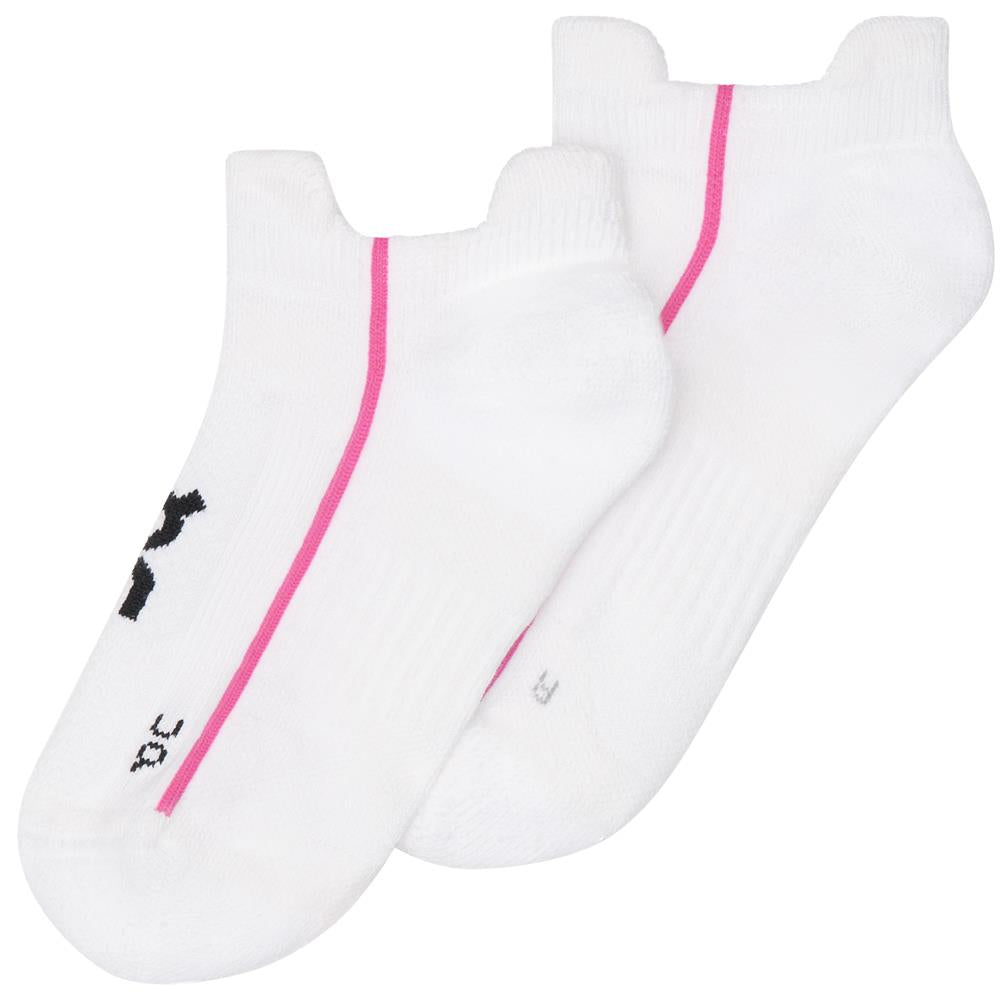 On Court Low Socks 1 Pack - White/Pink、mySite、neckold